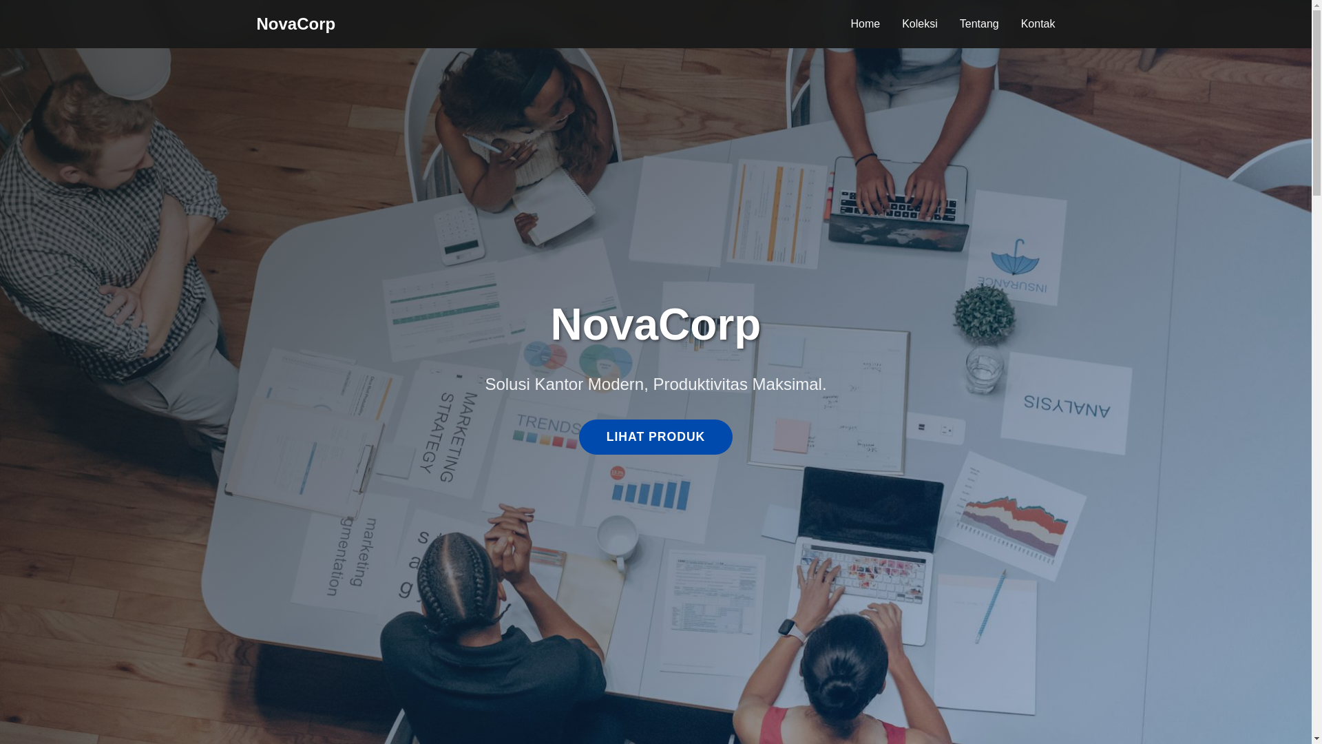 website screenshot of https://novacorp.pages.dev/