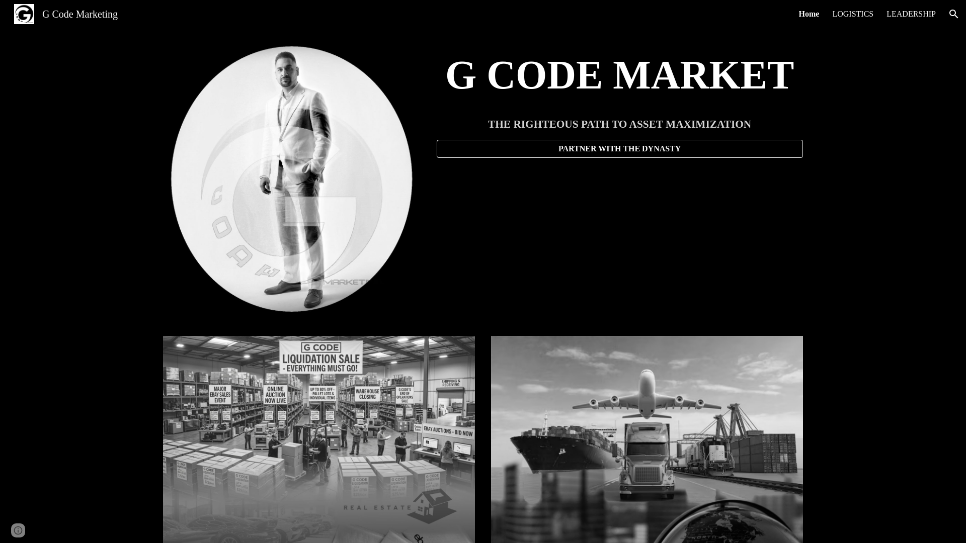 website screenshot of https://gcodemarket.com/