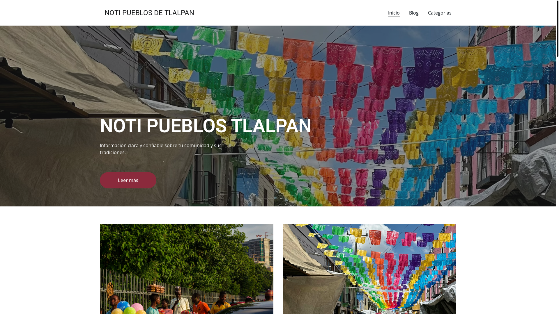 website screenshot of https://notipueblosdetlalpan.com/