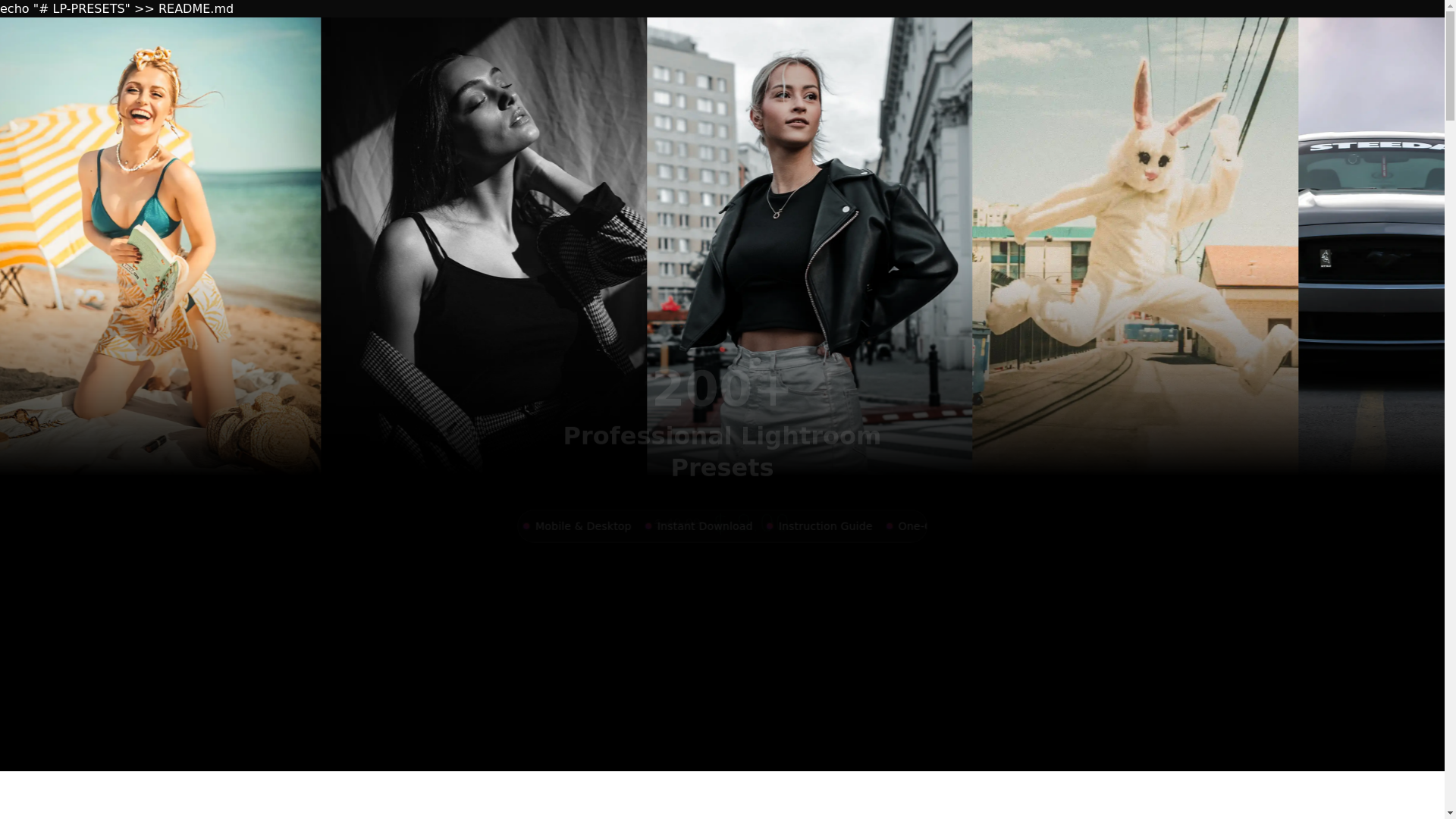 website screenshot of https://elevenpresets.store/