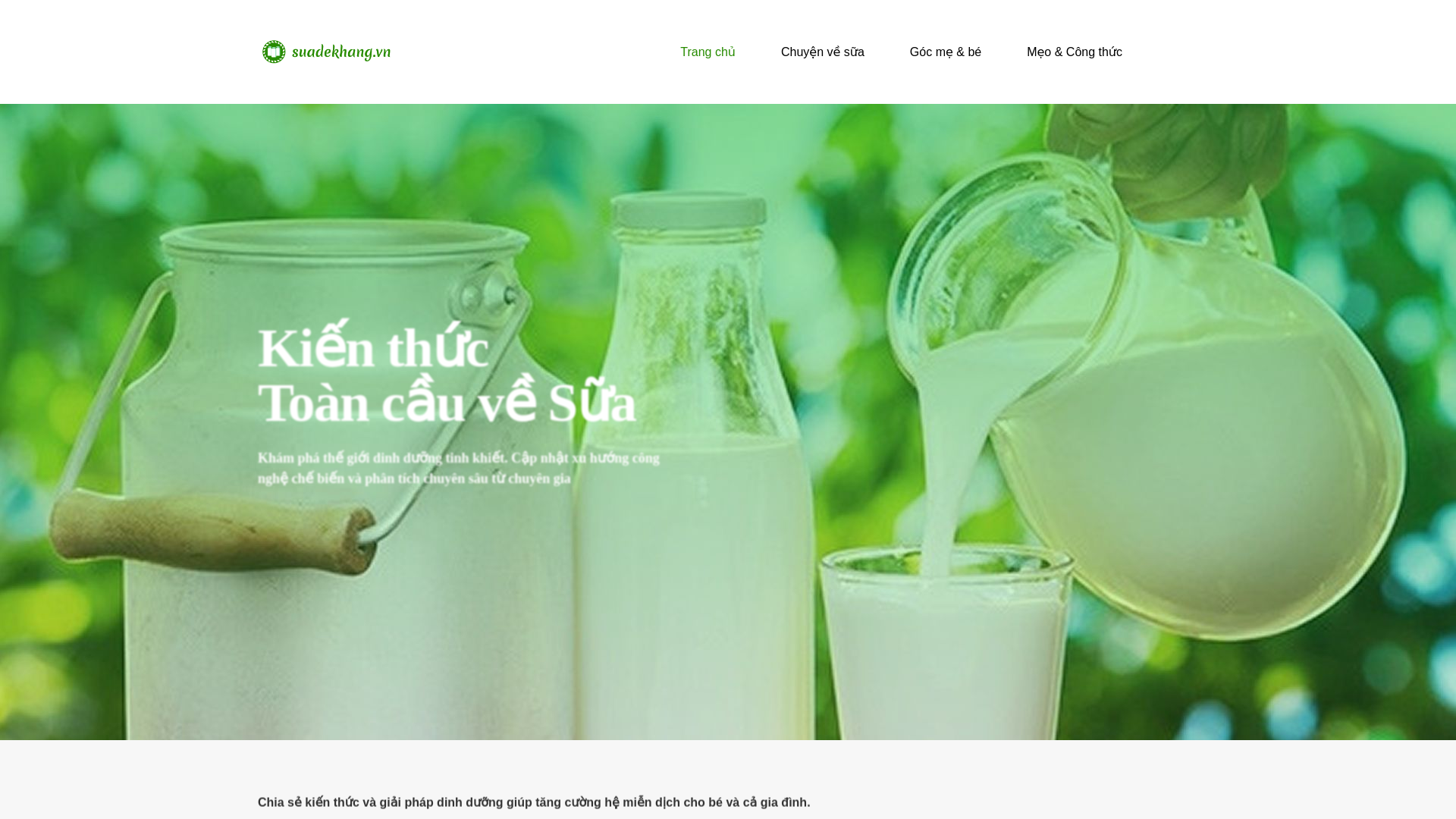 website screenshot of https://suadekhang.vn/