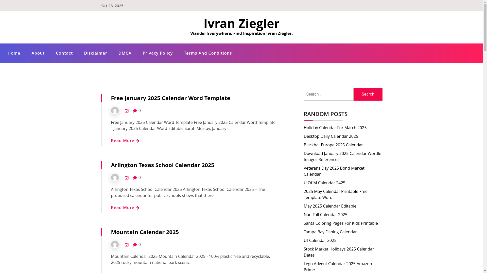 website screenshot of https://ivranziegler.pages.dev/