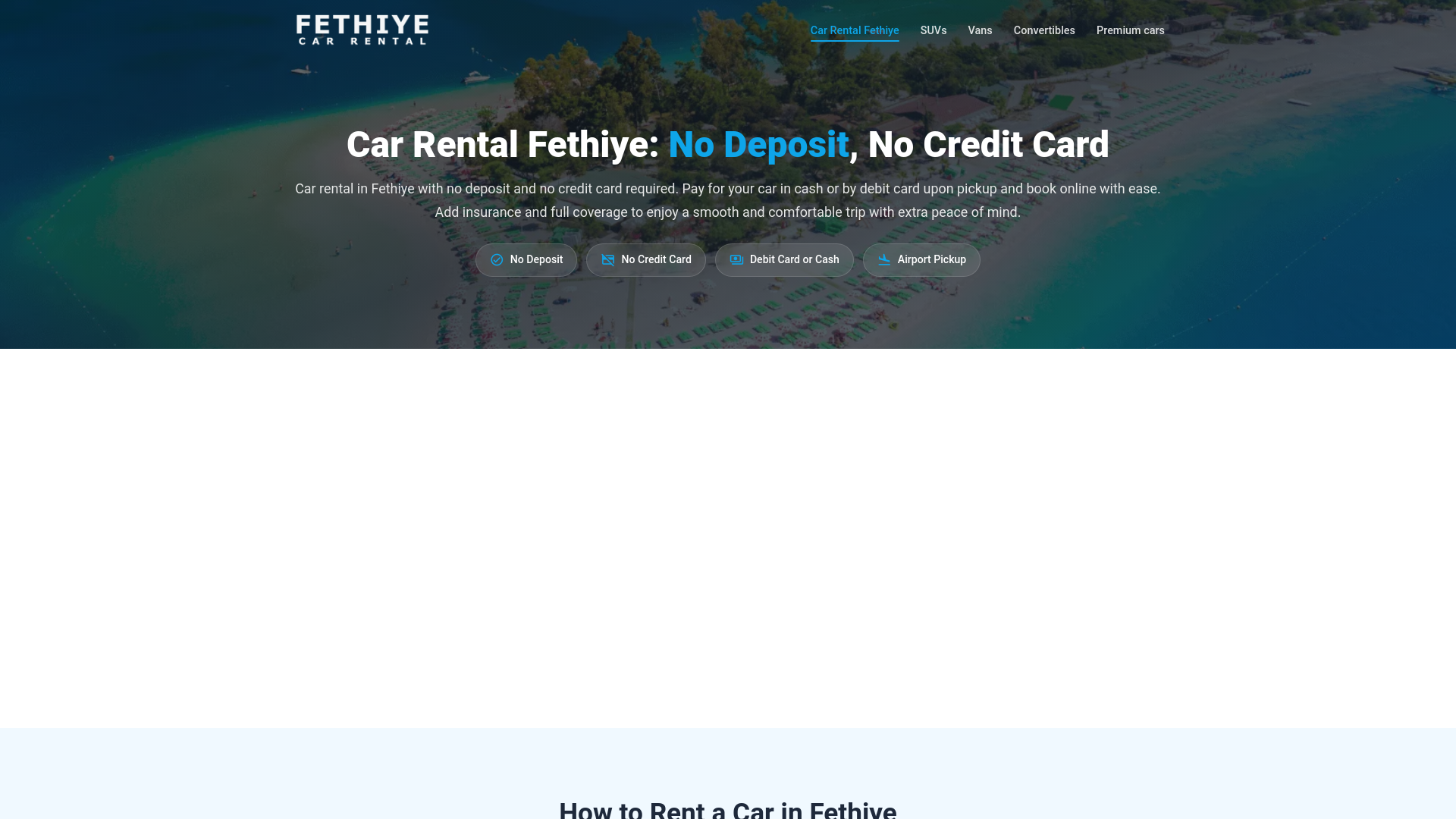 website screenshot of https://carfyfethiye.com