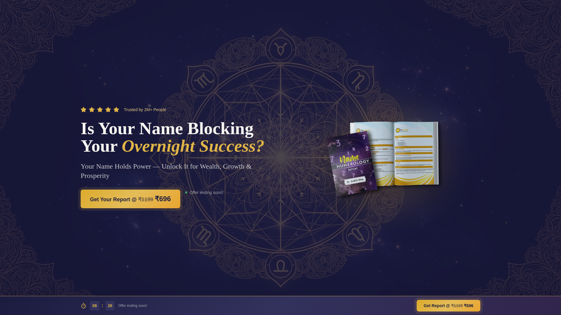 website screenshot of https://ankit-btra-numerology-new.pages.dev/