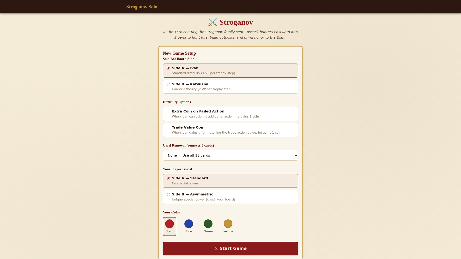 website screenshot of https://stroganov.pages.dev/