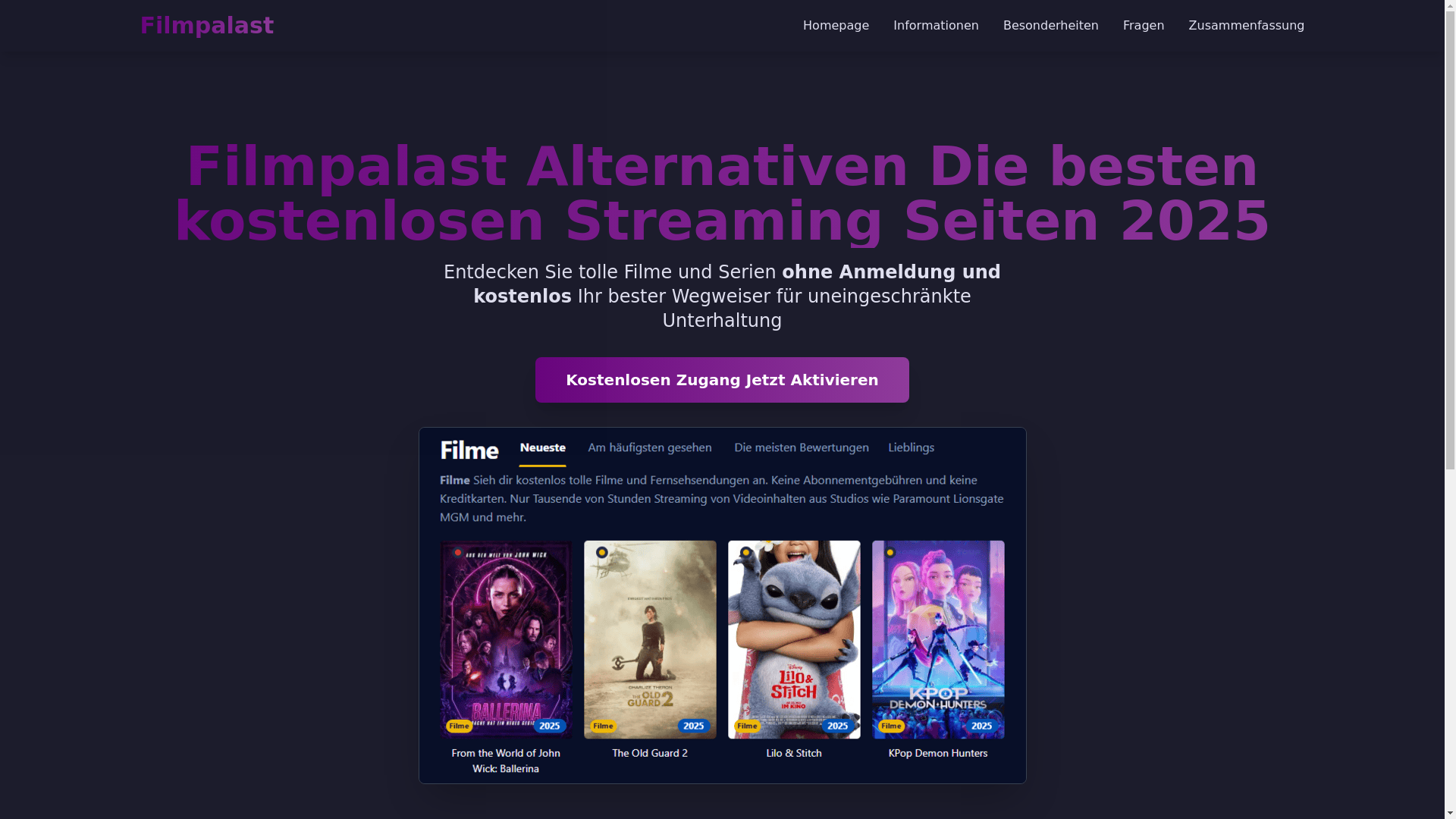 website screenshot of https://filmpalast-ur3c.pages.dev/
