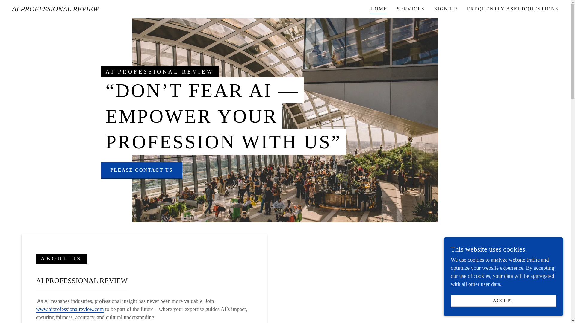 website screenshot of https://reviewai.au/