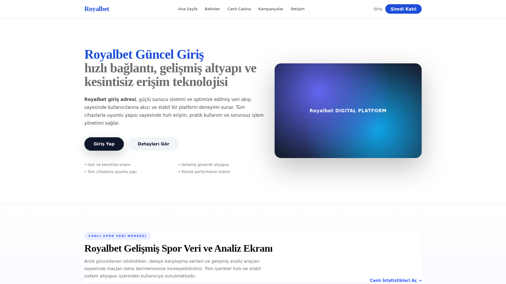 website screenshot of https://tr.royalbet-resmiiadres.com