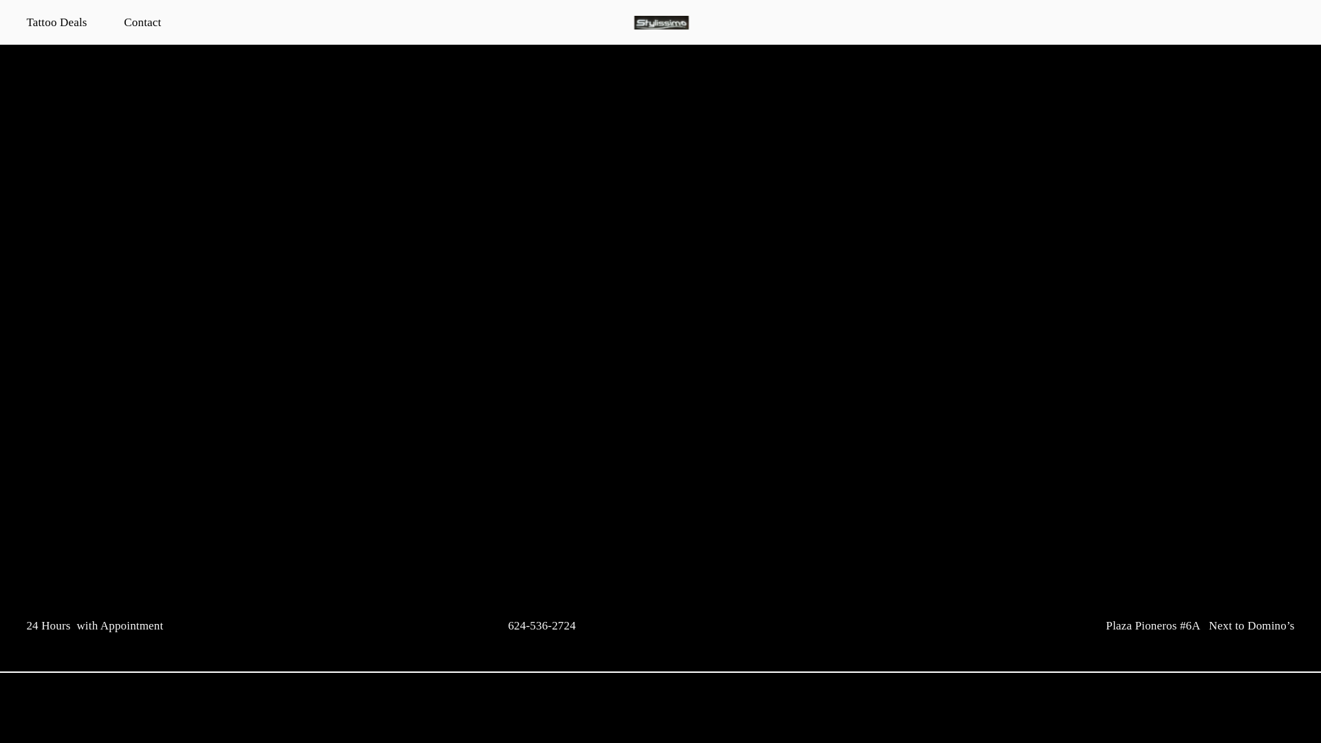 website screenshot of https://stylissimotattoos.com/