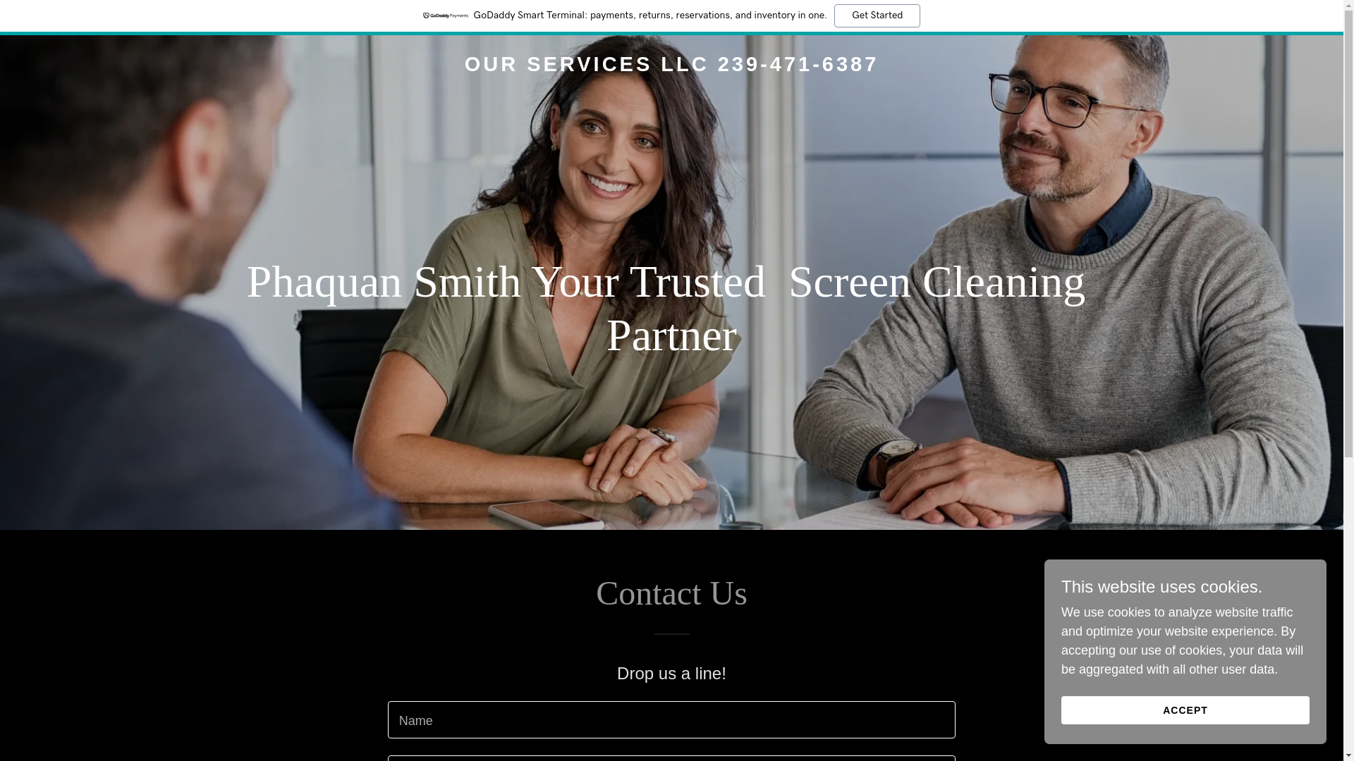 website screenshot of https://ourservicesllc.info/
