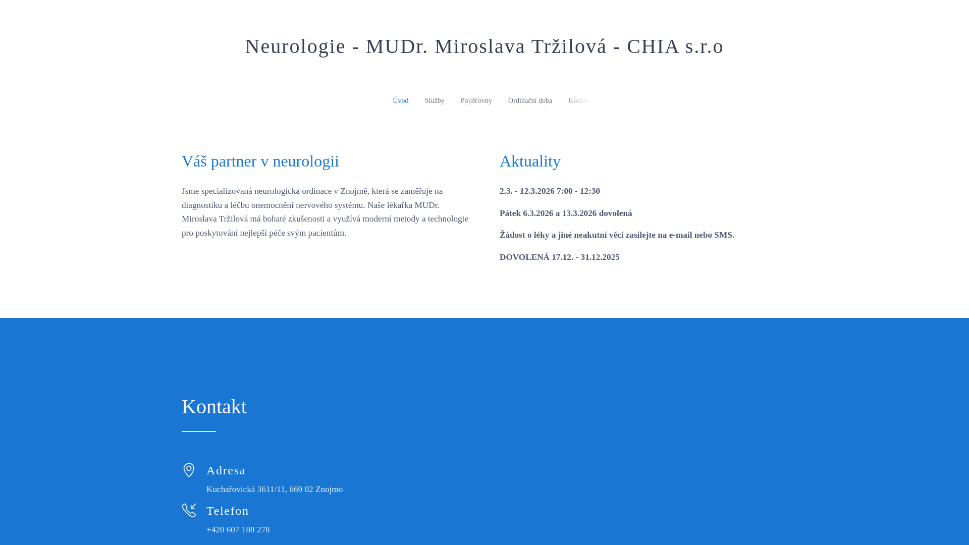 website screenshot of https://mudrmiroslavatrzilova.cz/