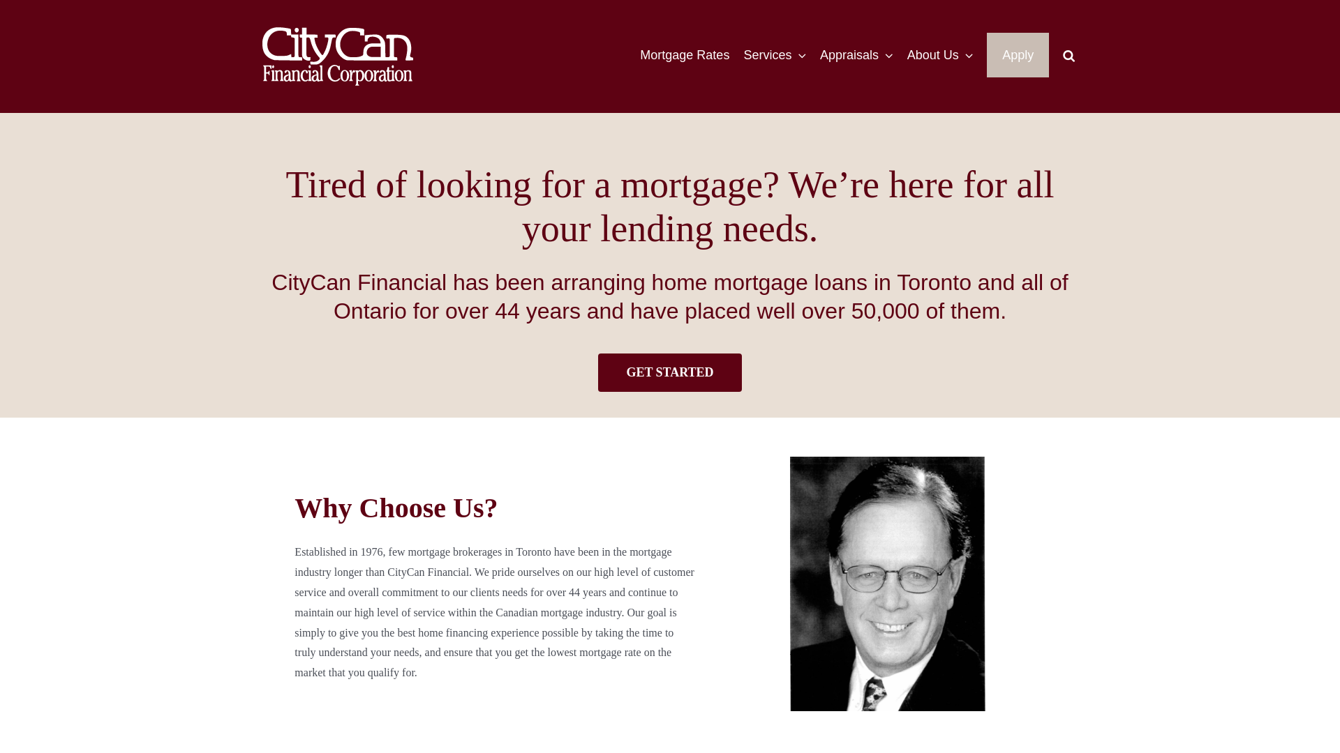 website screenshot of https://citycan.com/