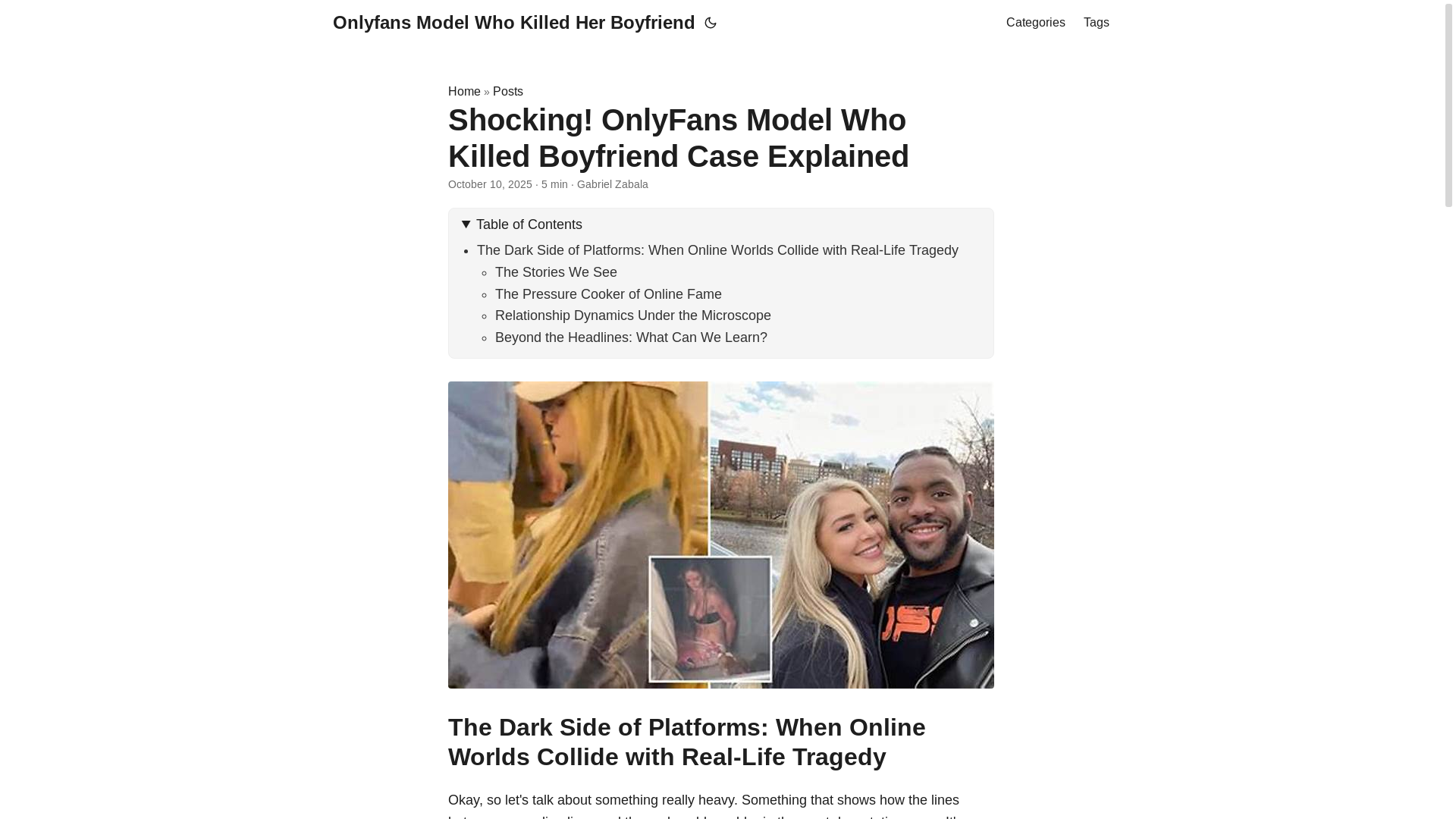 website screenshot of https://onlyfans-model-who-killed-her-boyfriend.pages.dev/