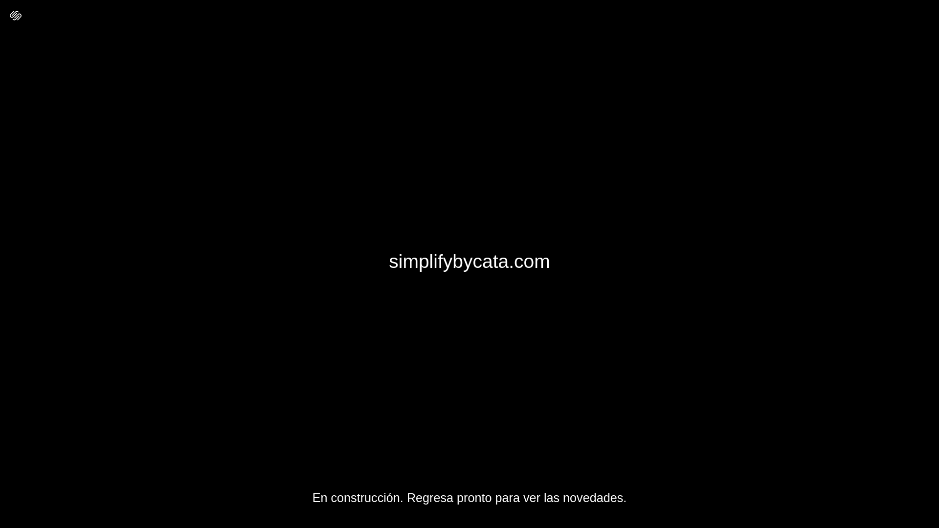 website screenshot of https://simplifybycata.com/