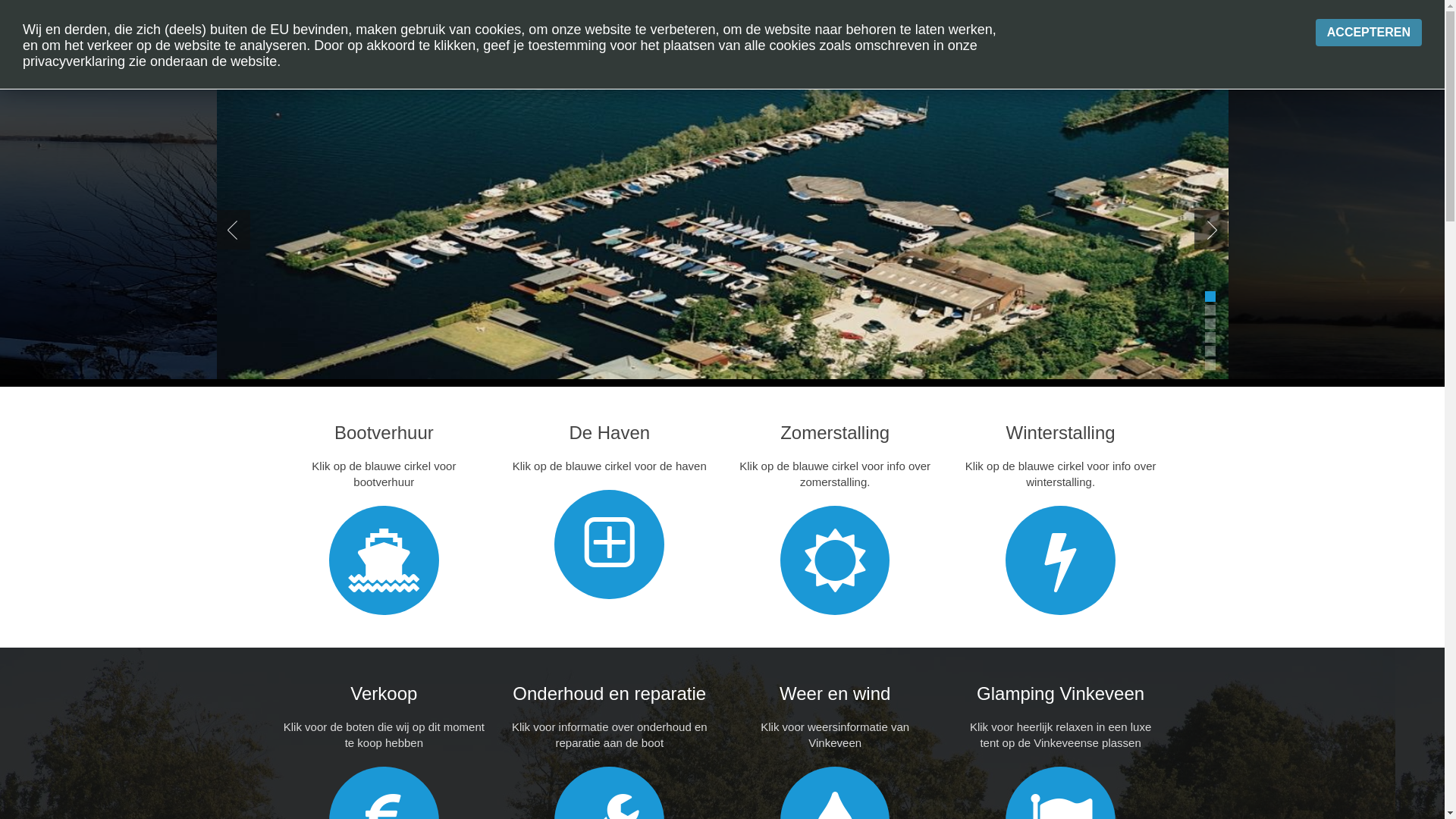 website screenshot of https://boothuurvinkeveen.nl/
