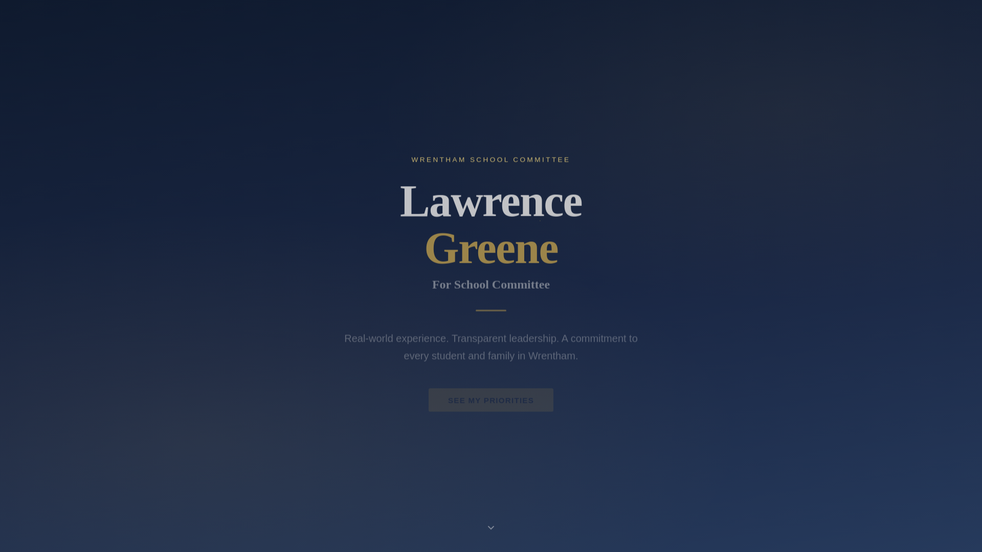 website screenshot of https://larrygreene.pages.dev/