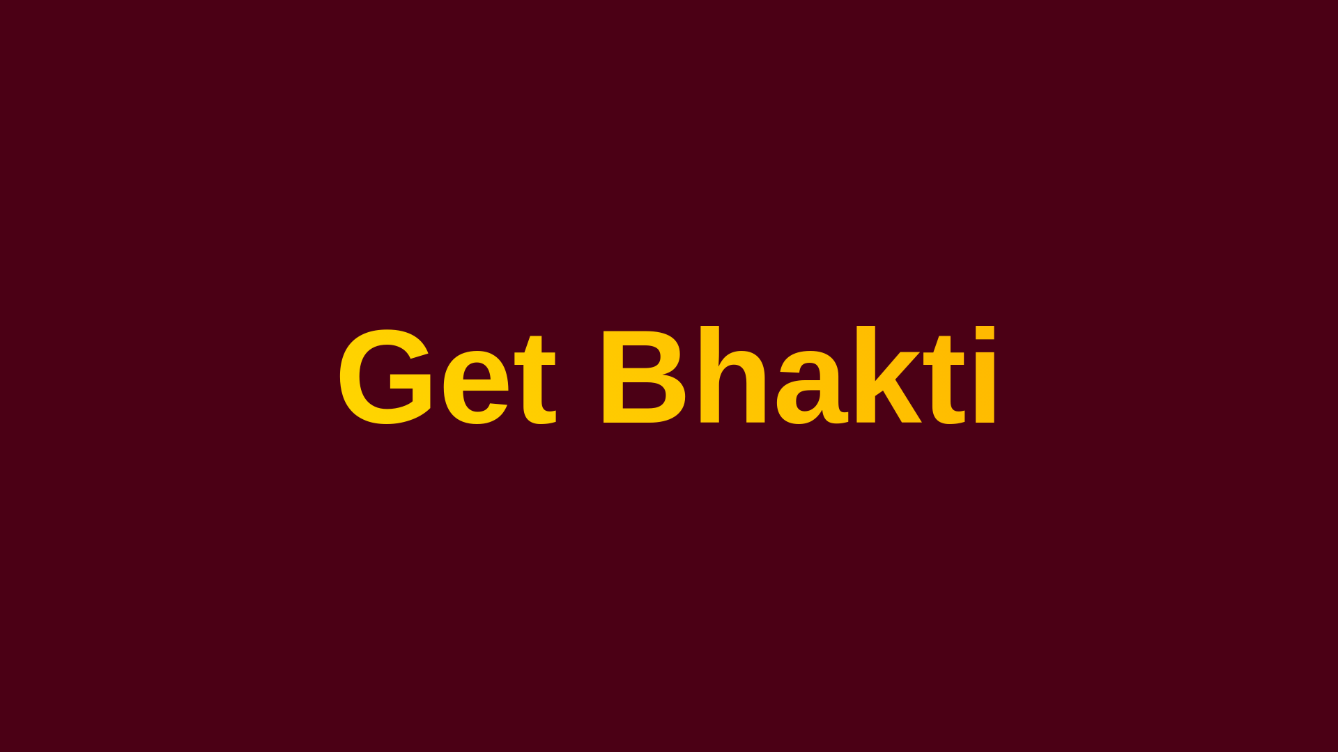 website screenshot of https://getbhakti.pages.dev/