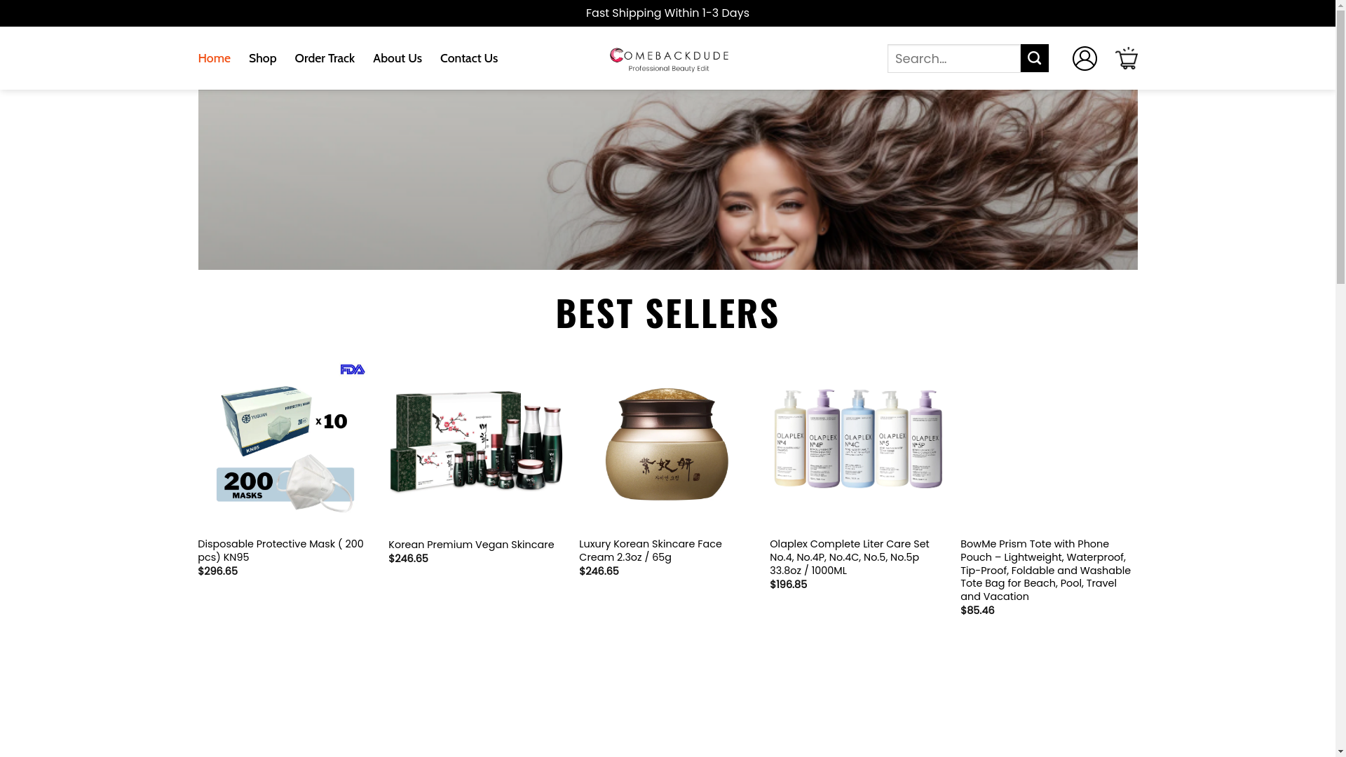 website screenshot of https://elitecomebackdude.shop/