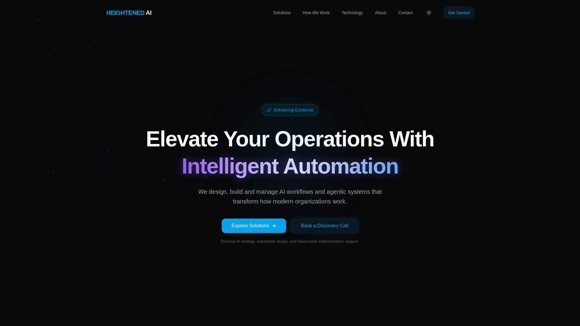 website screenshot of https://heightenedai.com