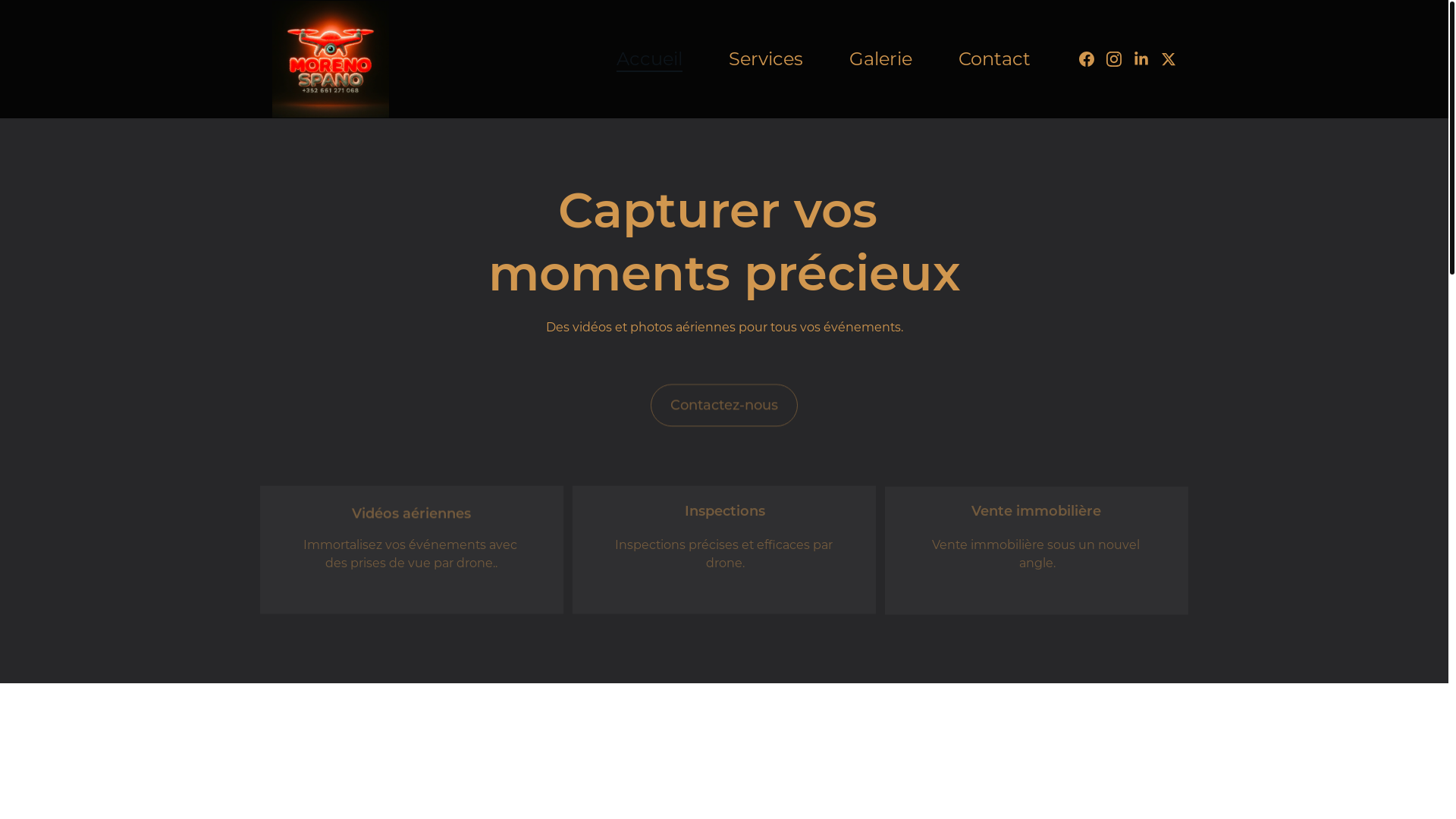 website screenshot of https://spano.lu/
