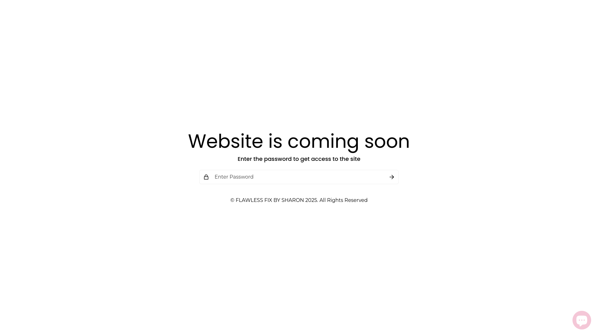 website screenshot of https://flawlessfixbysharon.com/