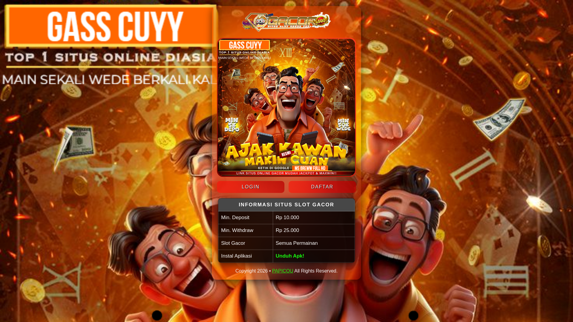 website screenshot of https://servernusatoto1.pages.dev/