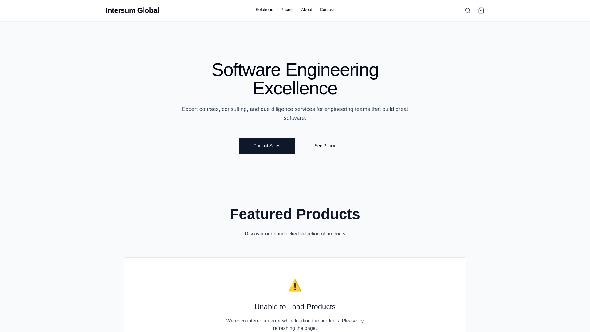website screenshot of https://dev-pr-197-intersum-ecommerce-example-storefront.pages.dev/