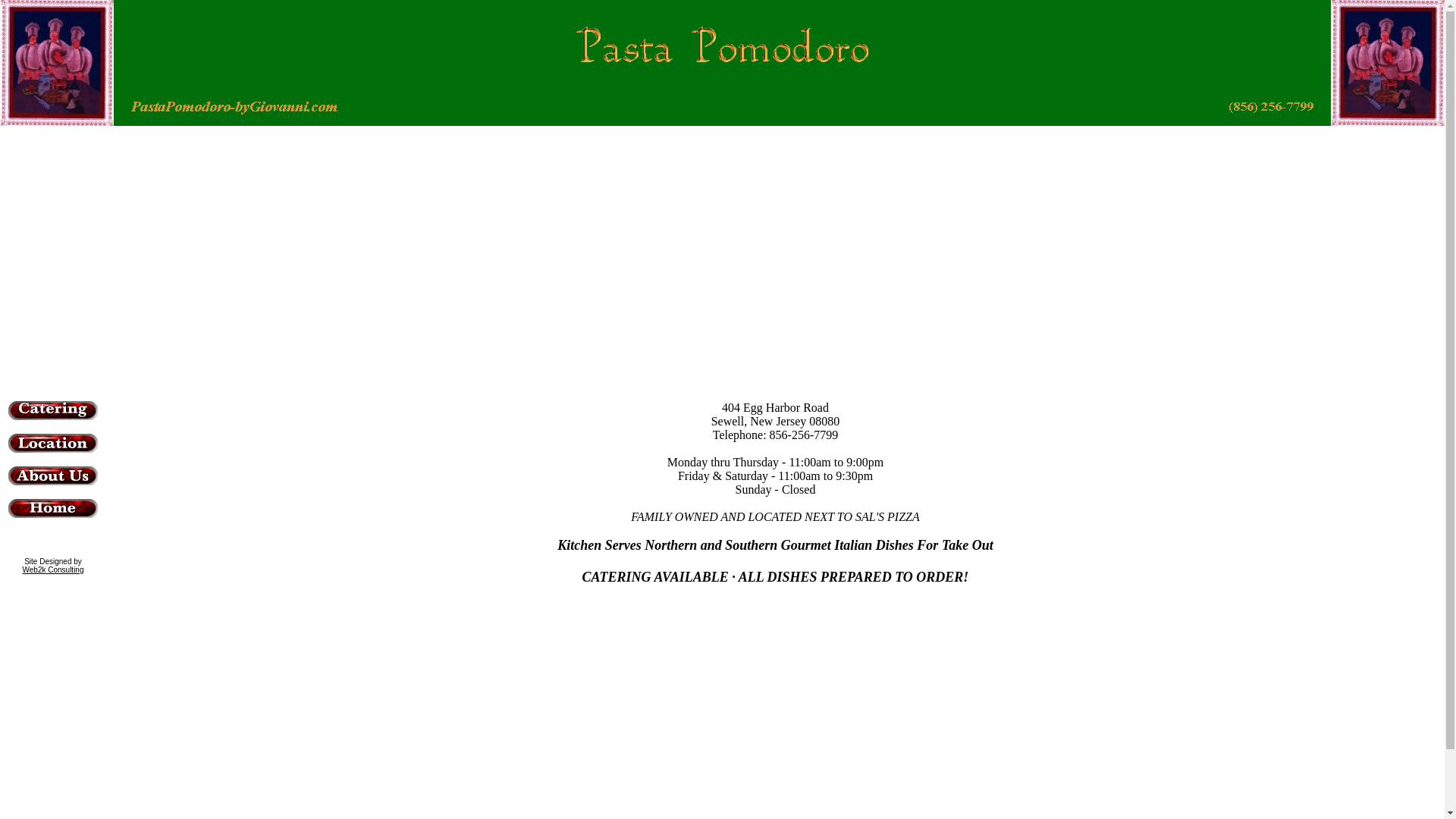 website screenshot of https://pastapomodoro-bygiovanni.pages.dev/