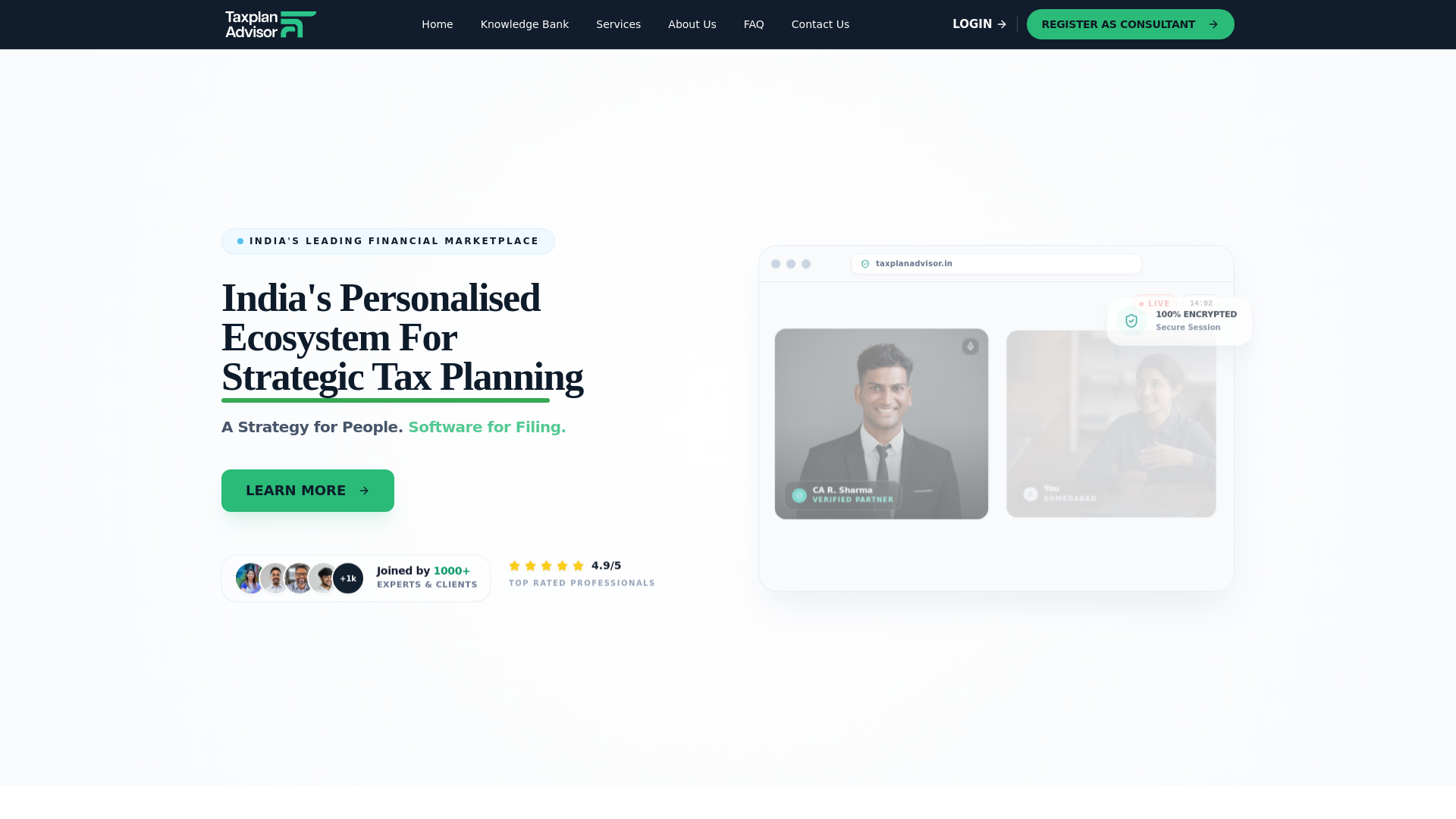 website screenshot of https://taxplanadvisor.pages.dev/