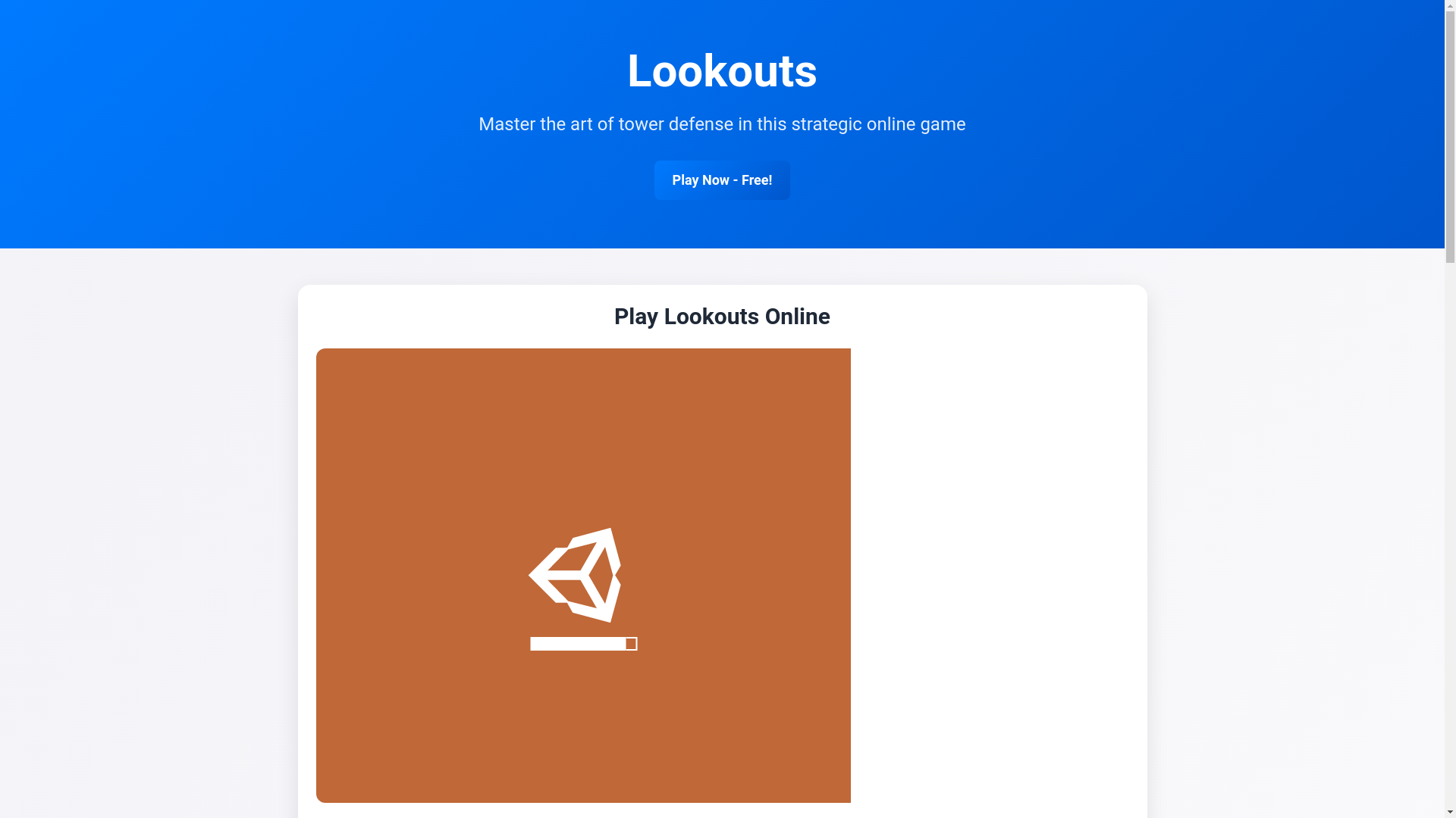 website screenshot of https://lookouts.pages.dev/