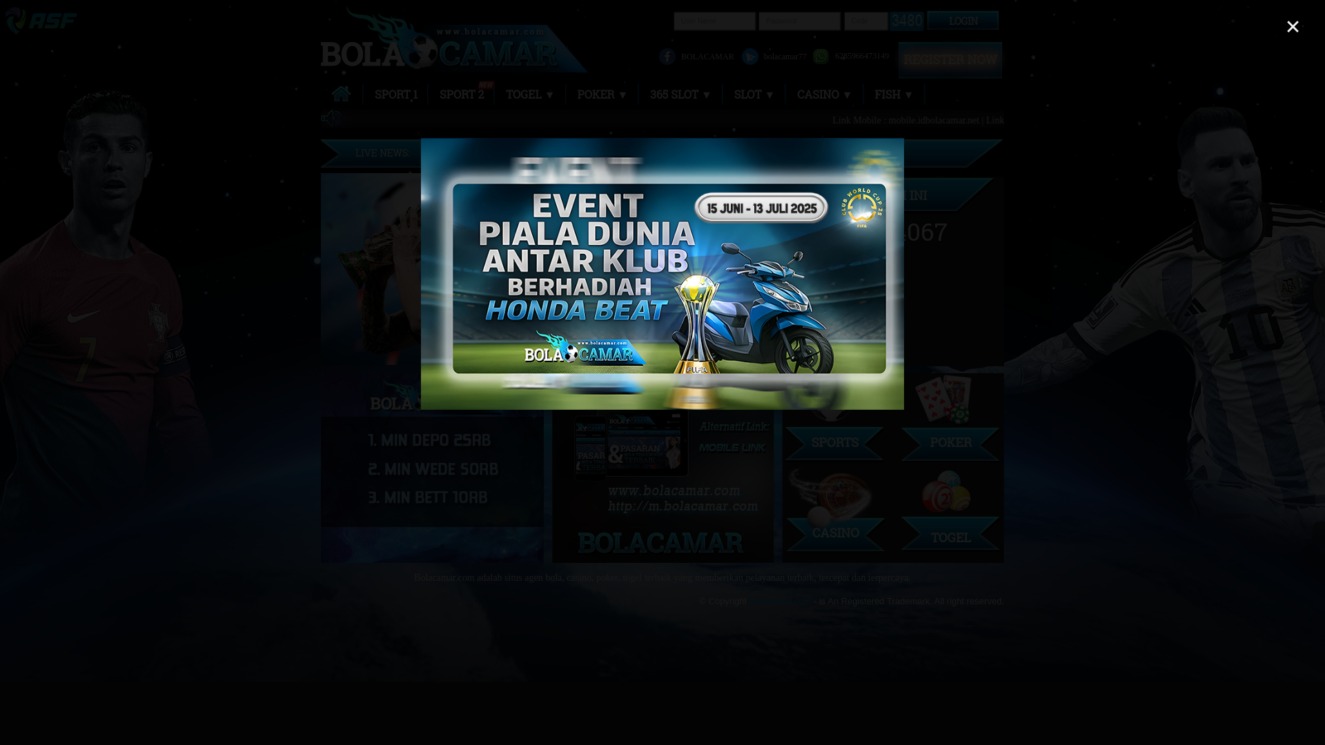 website screenshot of https://adacamar.online/