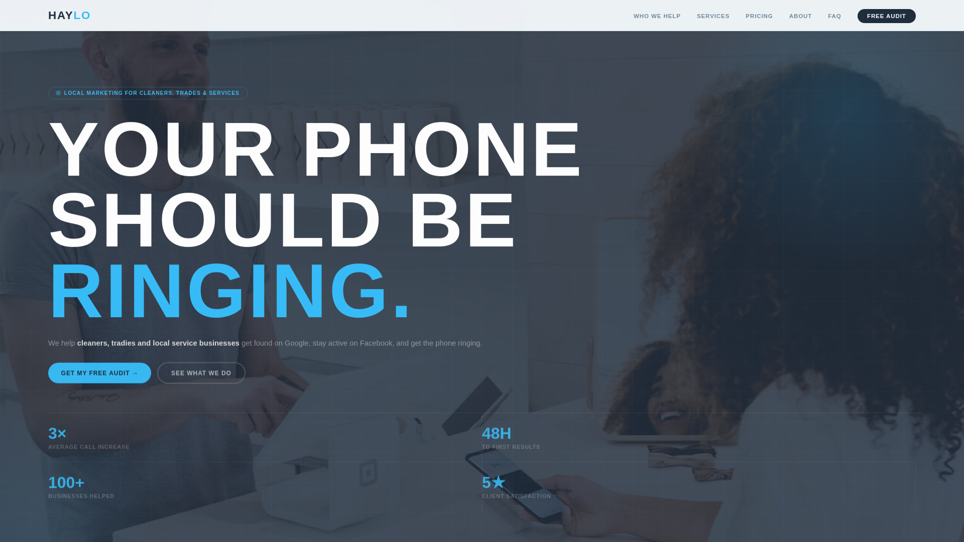 website screenshot of https://haylo-site.pages.dev/