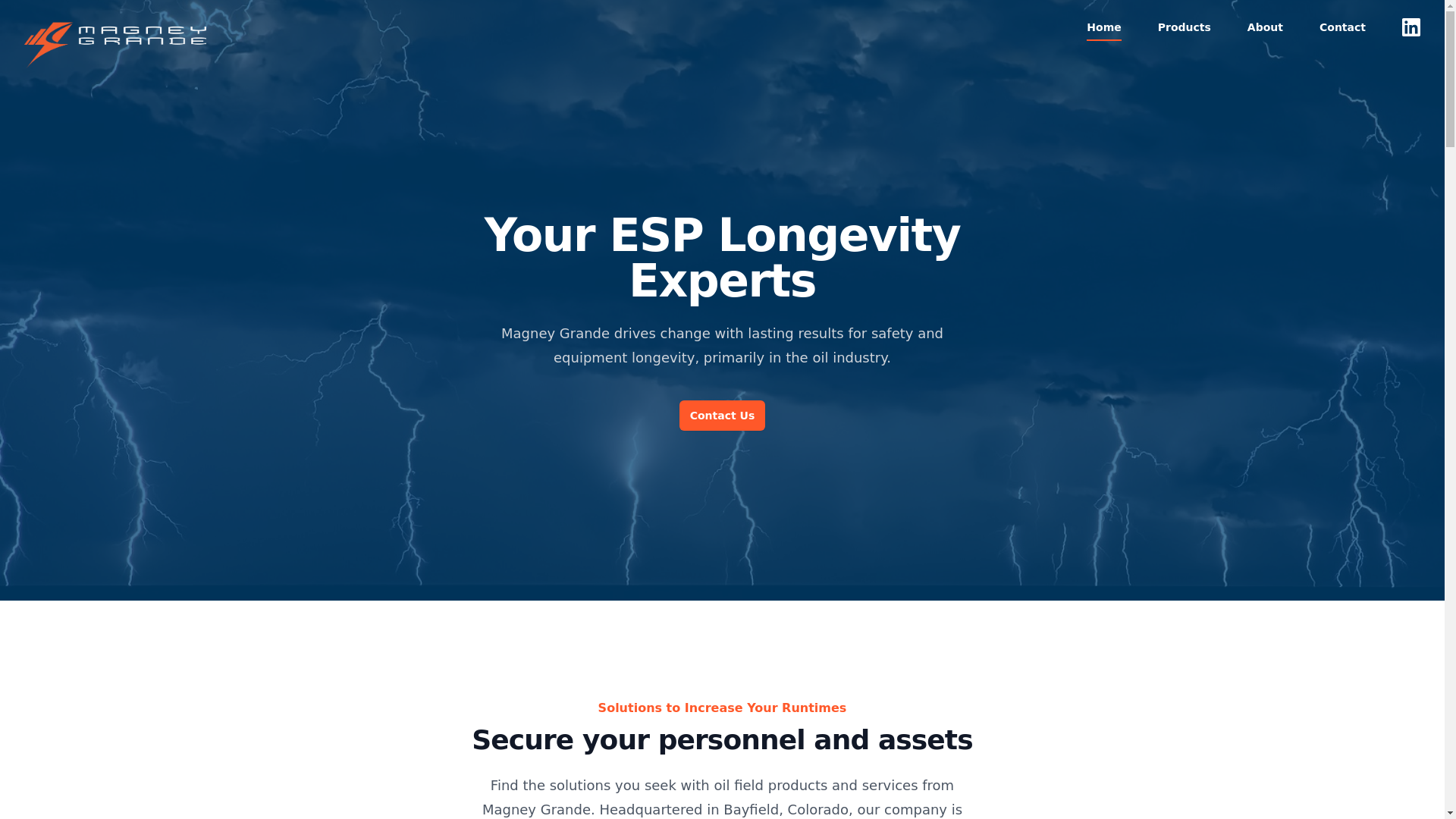website screenshot of https://magney-grande-site.pages.dev/