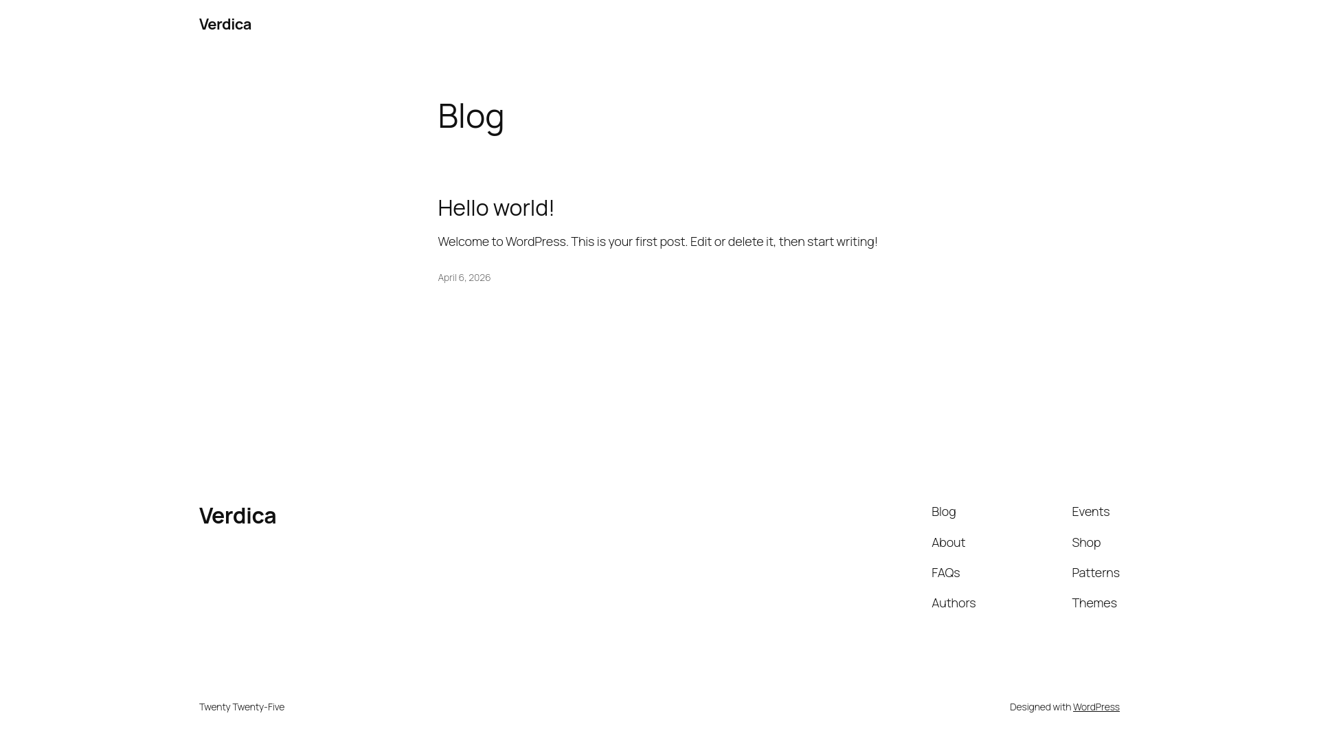 website screenshot of https://verdica.rs/