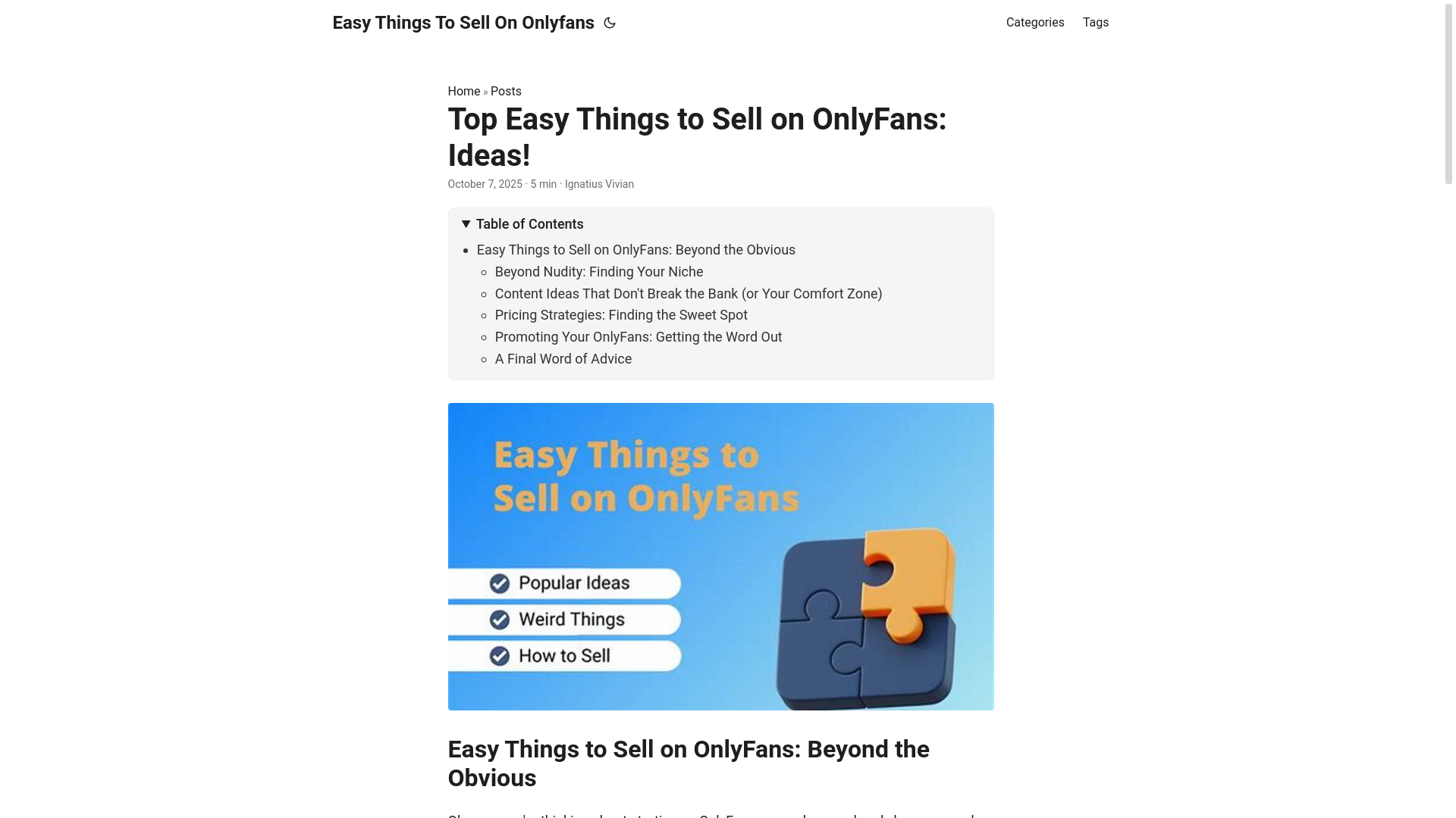 website screenshot of https://easy-things-to-sell-on-onlyfans.pages.dev/