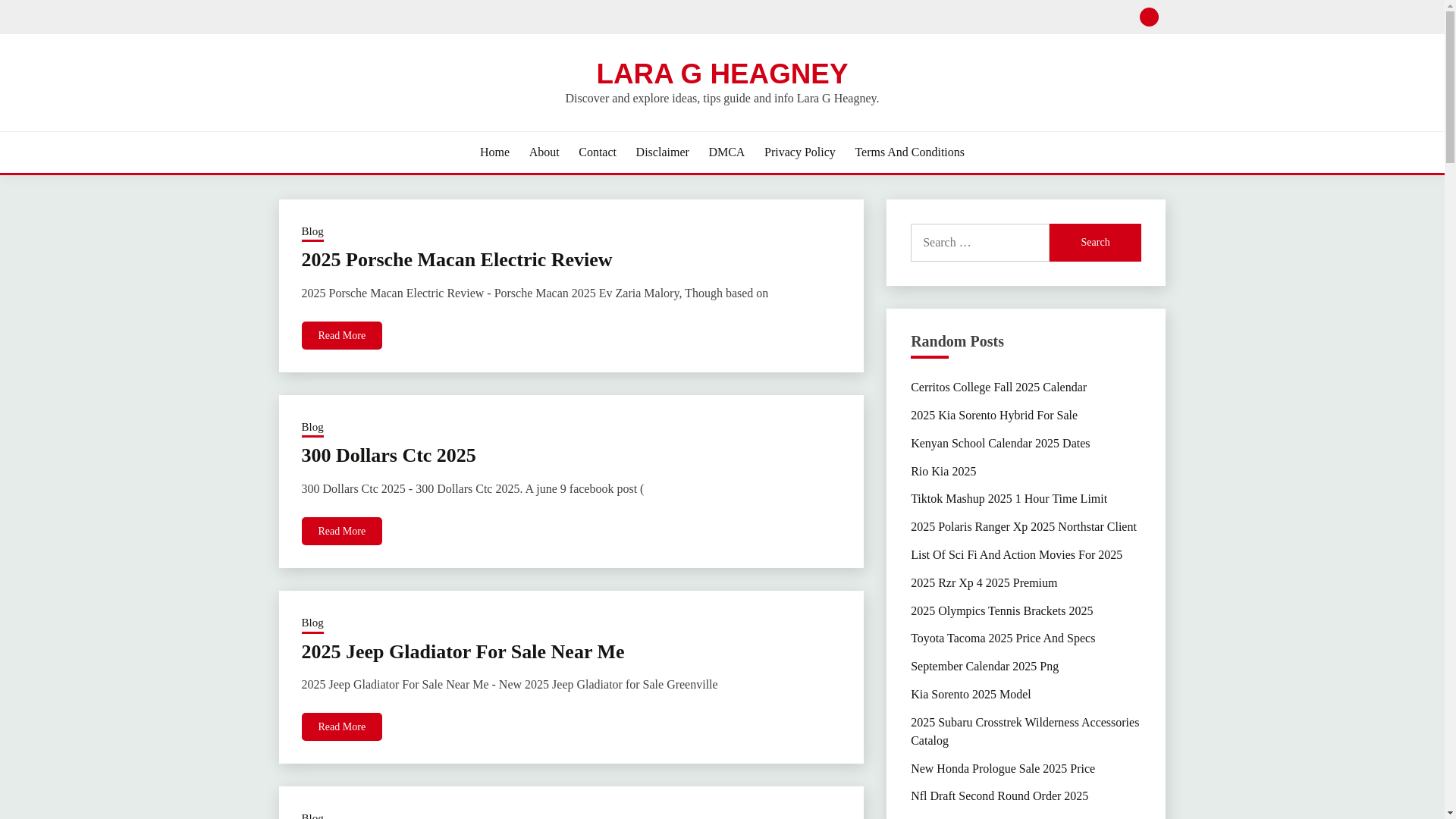 website screenshot of https://laragheagney.pages.dev/
