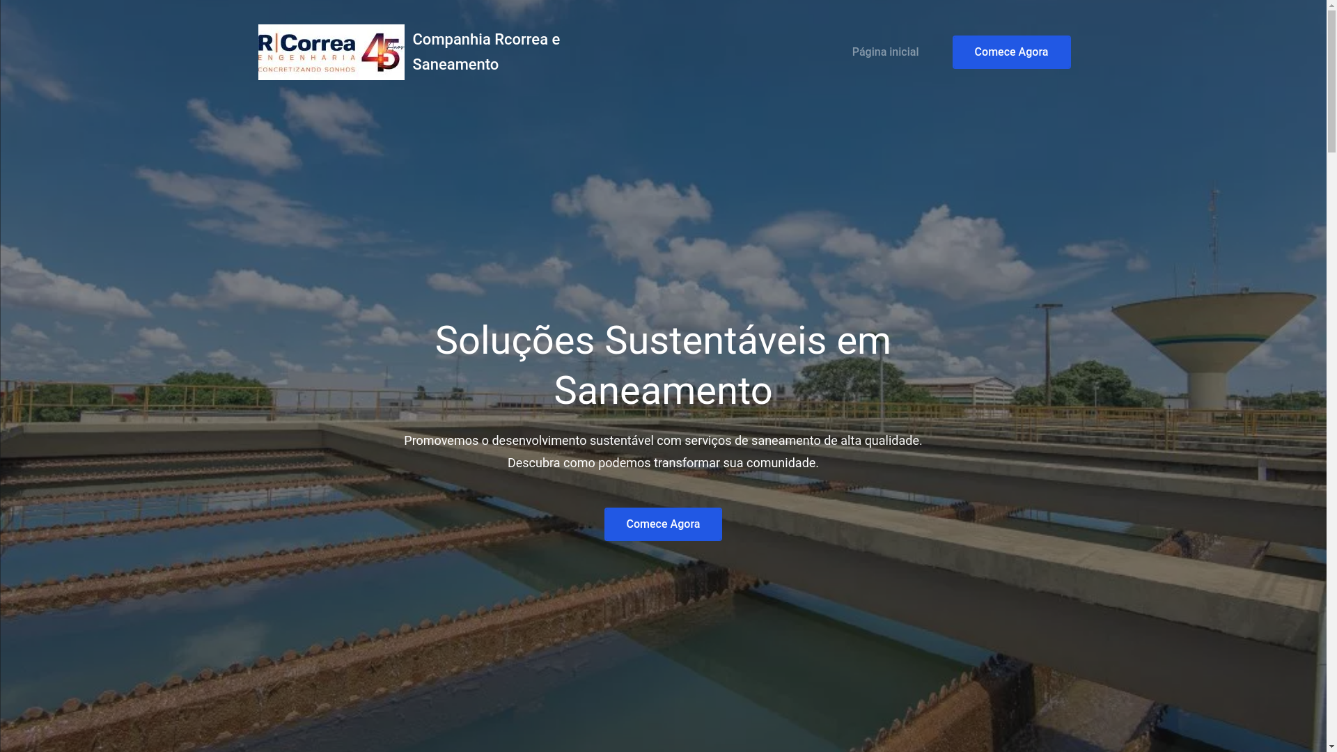 website screenshot of https://saneamentorcorreiars.fun/