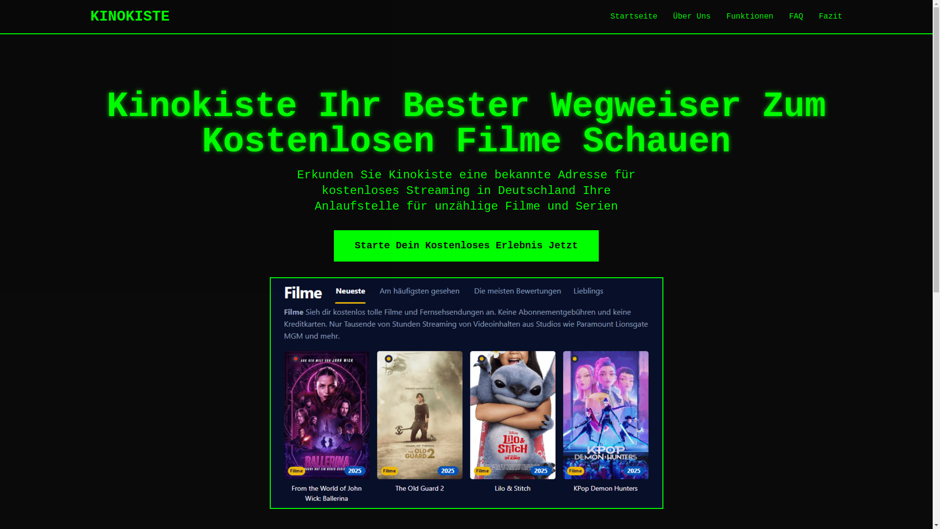website screenshot of https://kinokiste-e1zs.pages.dev/