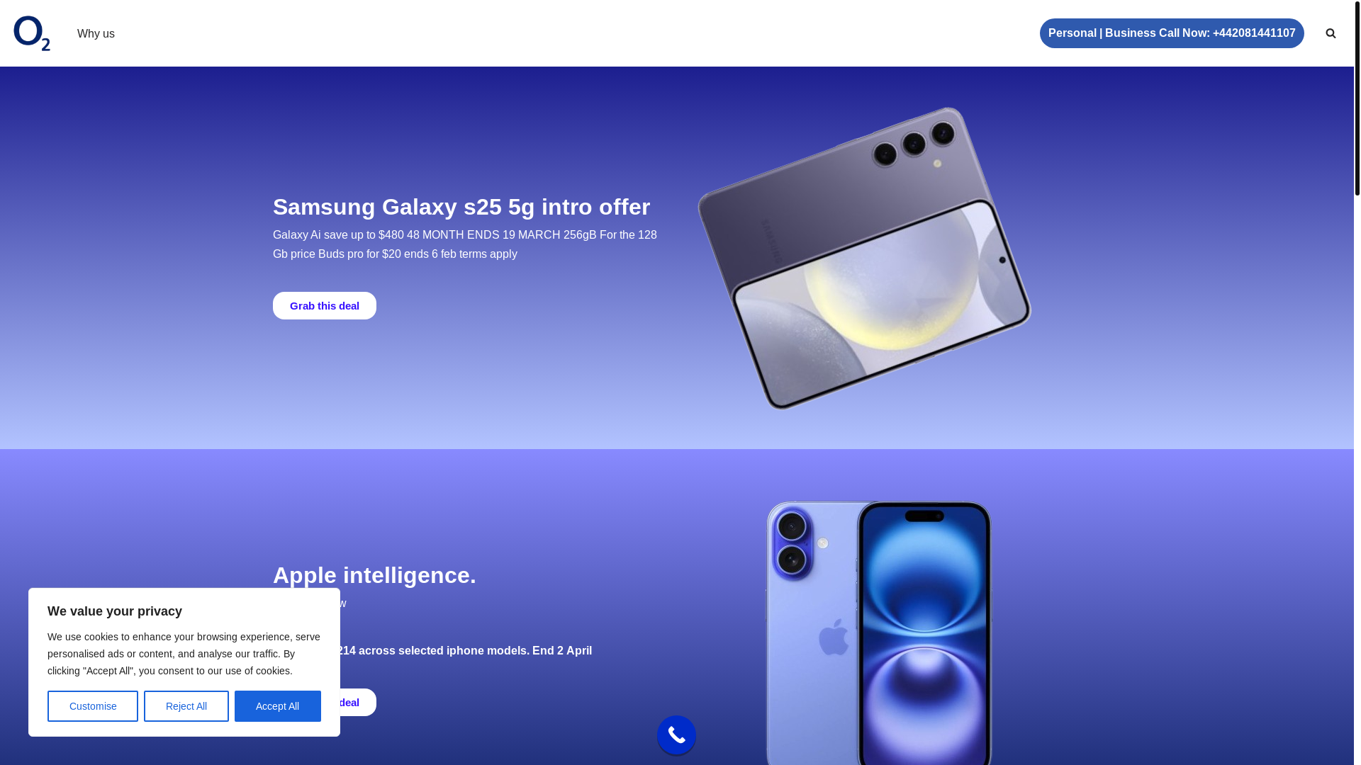 website screenshot of https://mobilesservice.online/