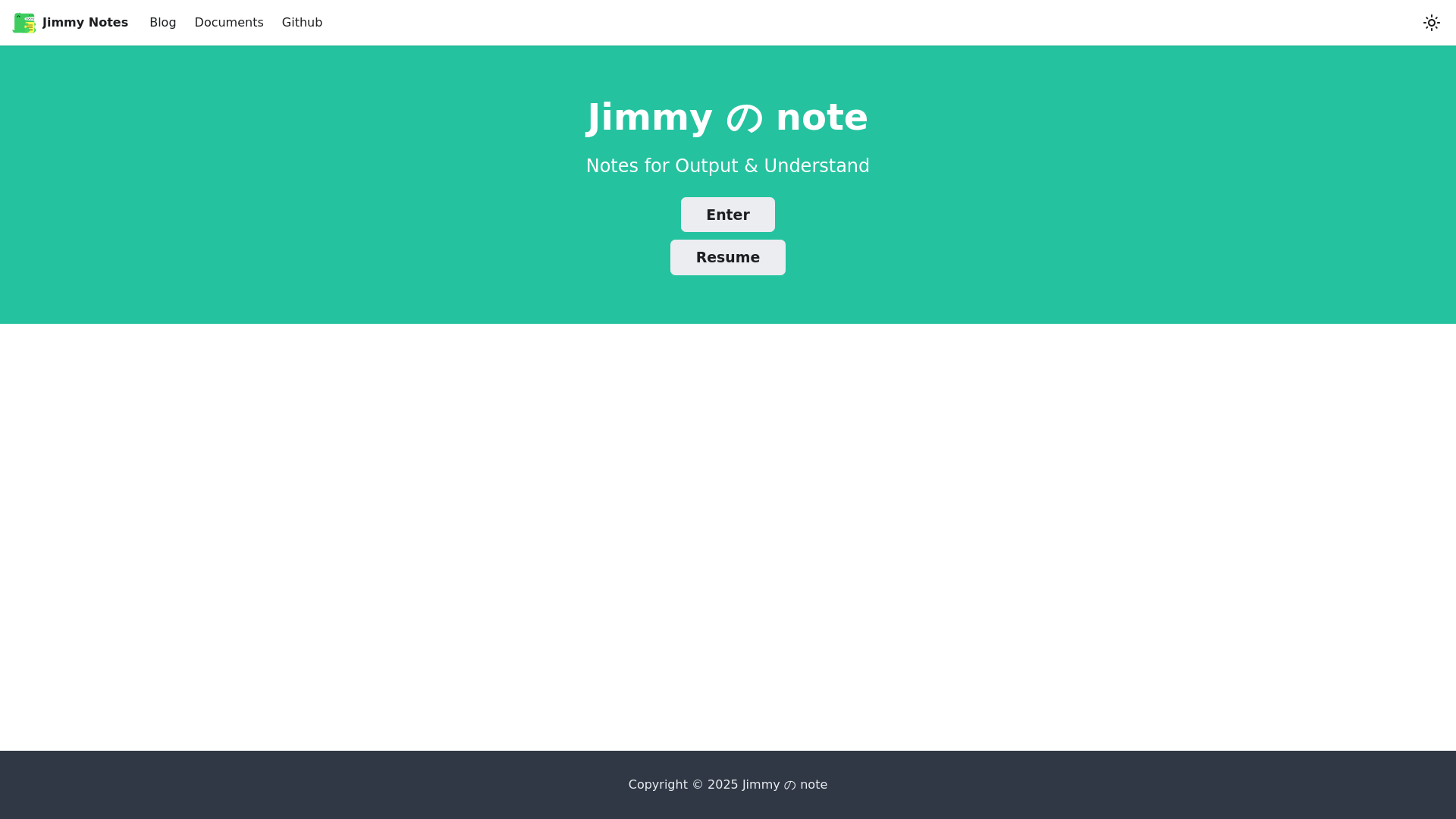 website screenshot of https://dev-notes-dc7.pages.dev/