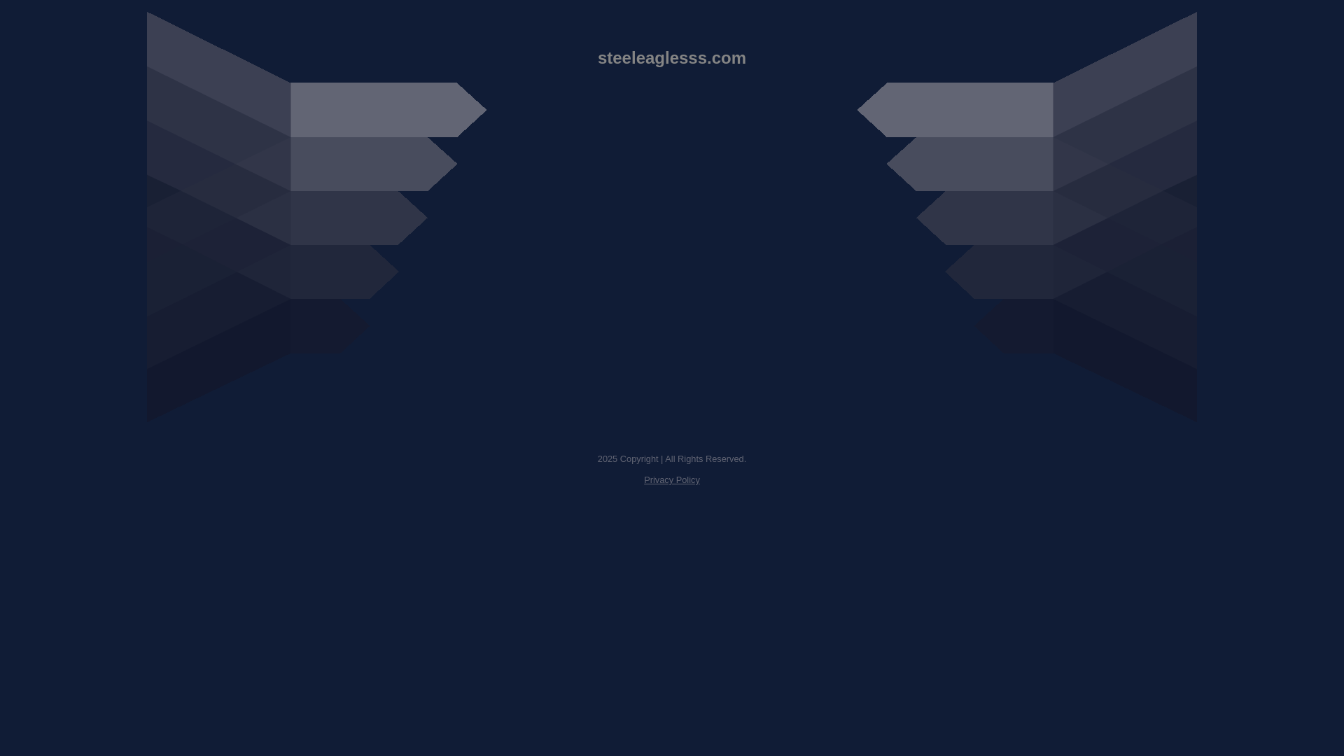 website screenshot of https://steeleaglesss.com/