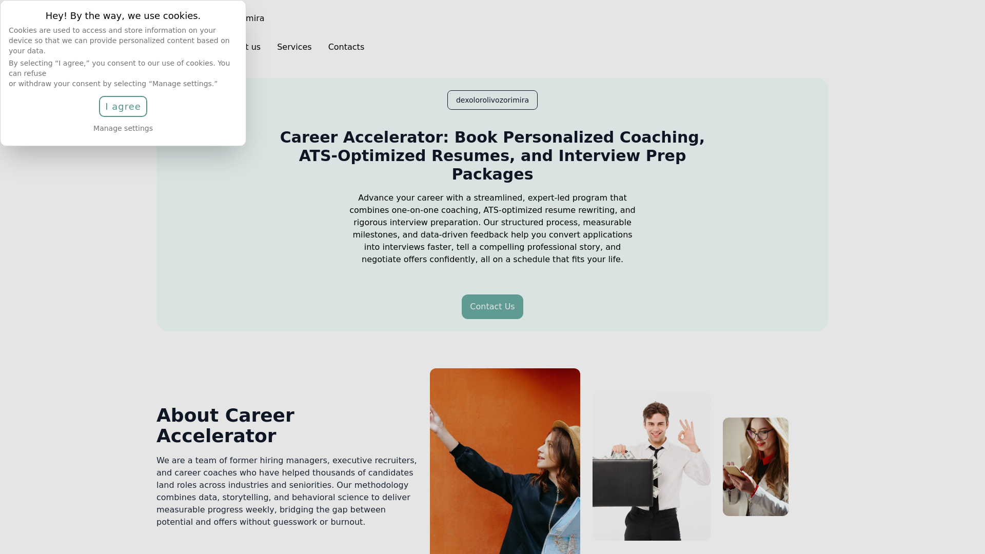 website screenshot of https://dexolorolivozorimira.click/