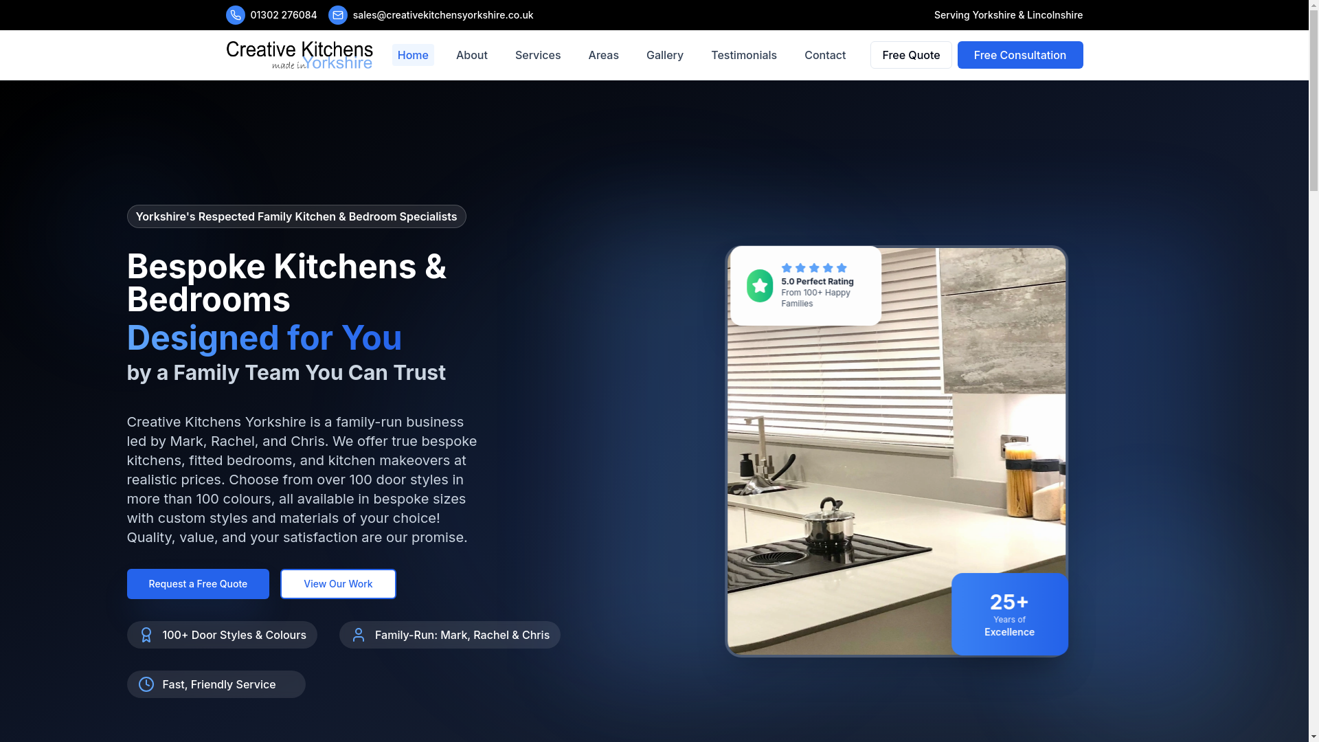 website screenshot of https://creative-kitchens-yorkshire-ltd.pages.dev/