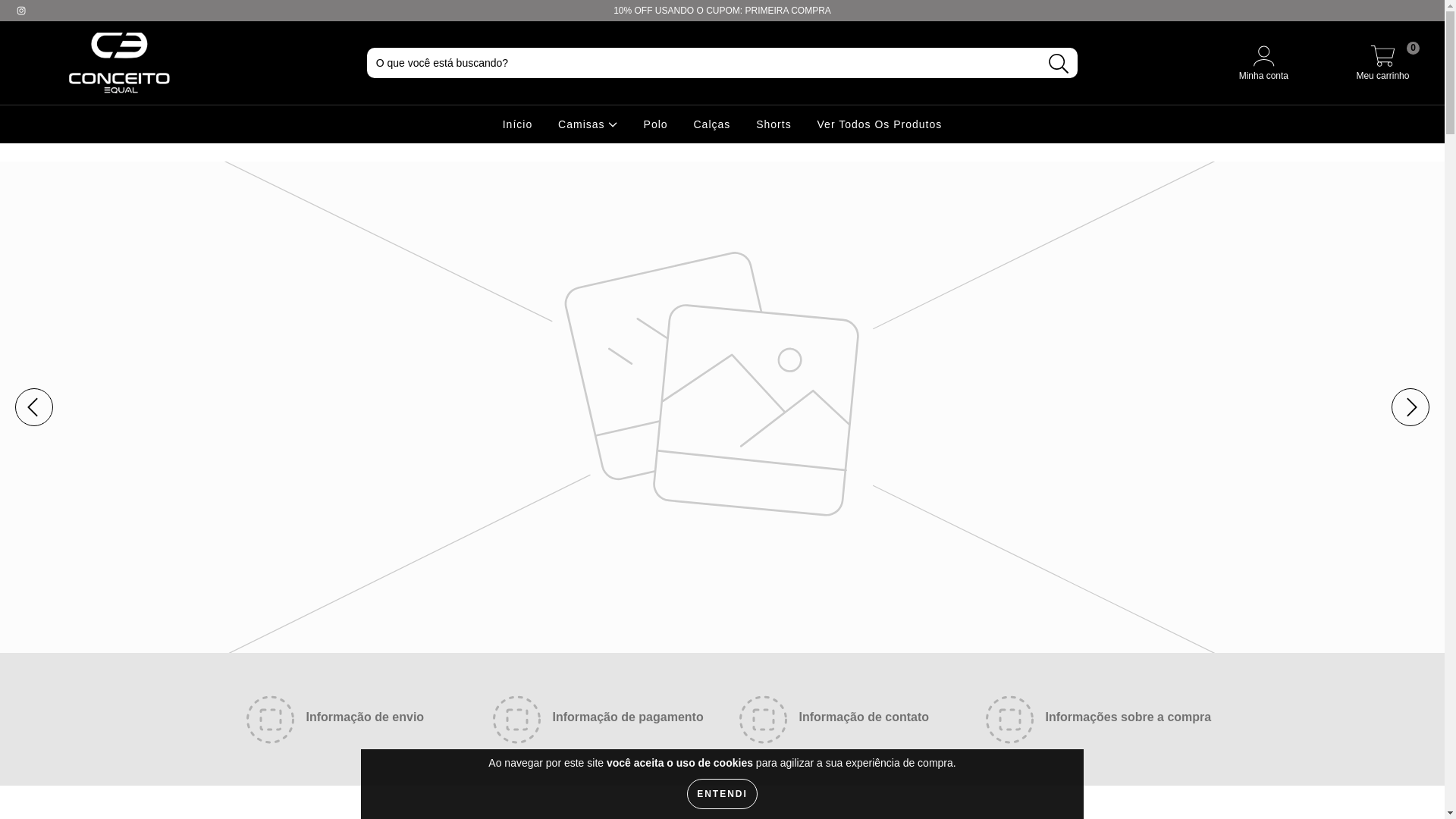 website screenshot of https://conceitoequal.com.br/