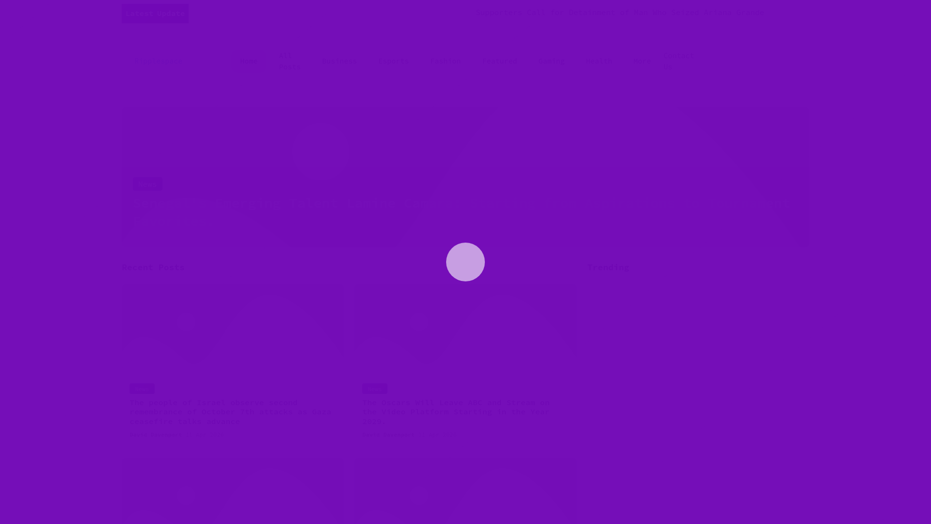 website screenshot of https://ripplespace.nl