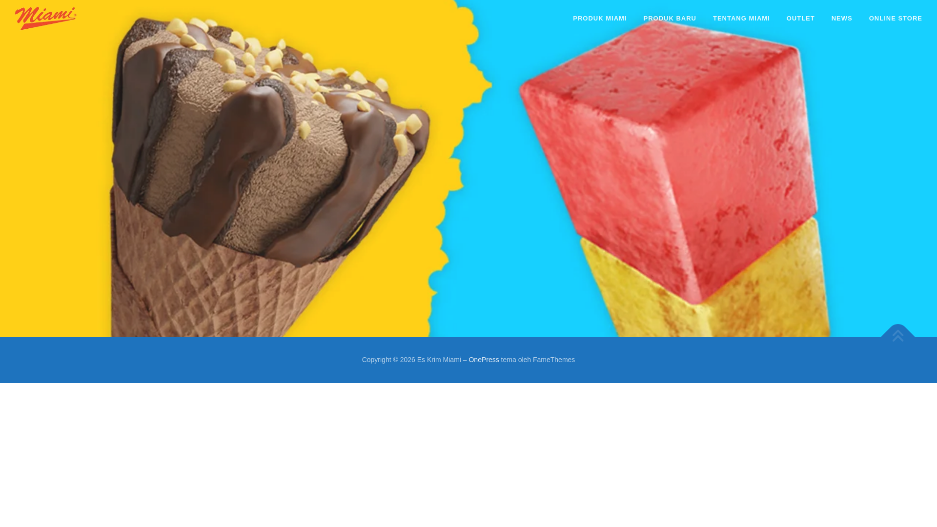website screenshot of https://miami.co.id