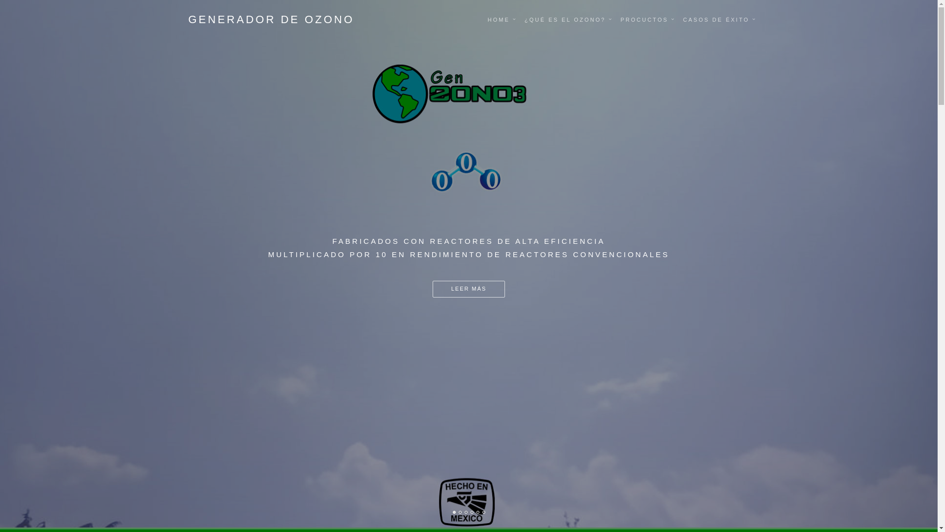 website screenshot of https://octa1x.com.mx/