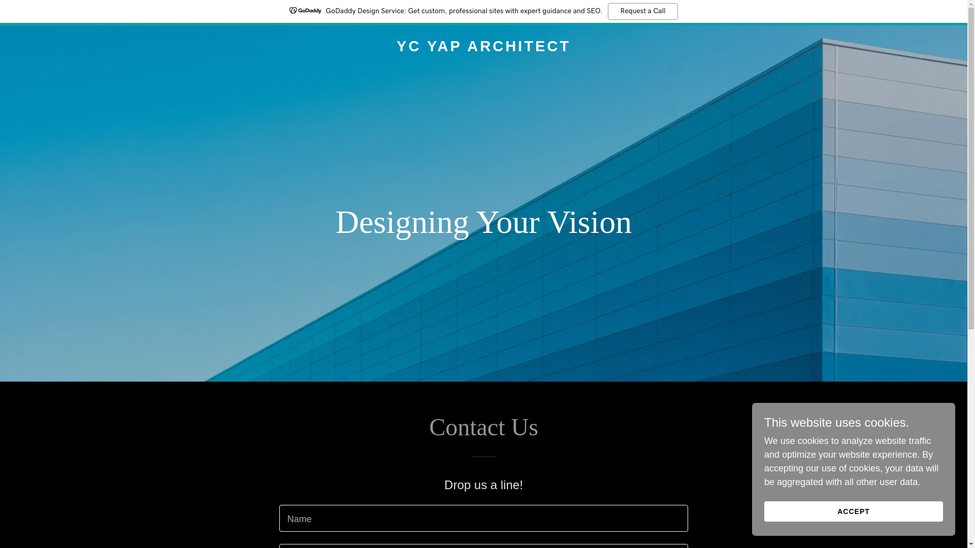 website screenshot of https://ycyaparchitect.com/