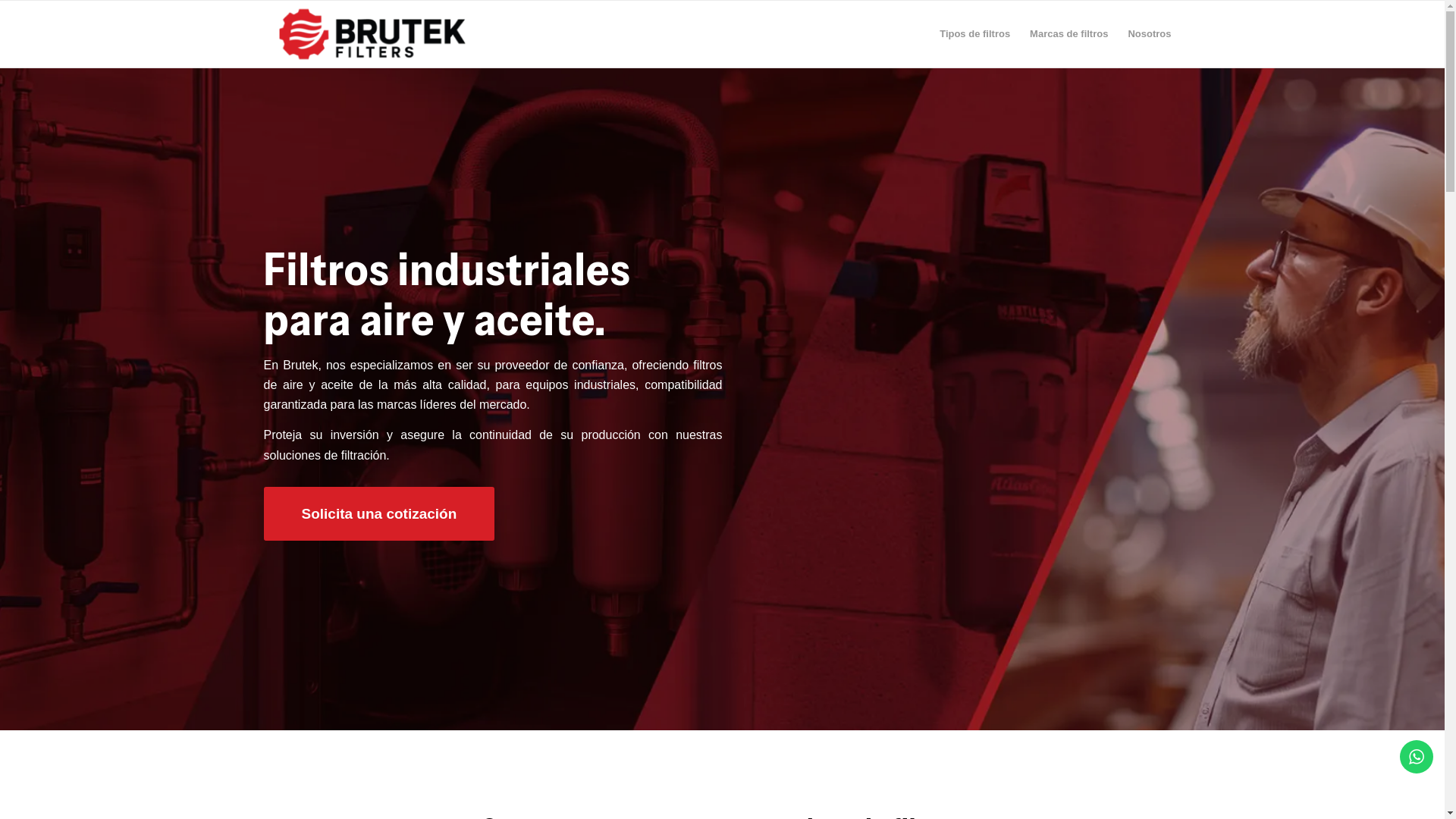 website screenshot of https://brutek.mx/