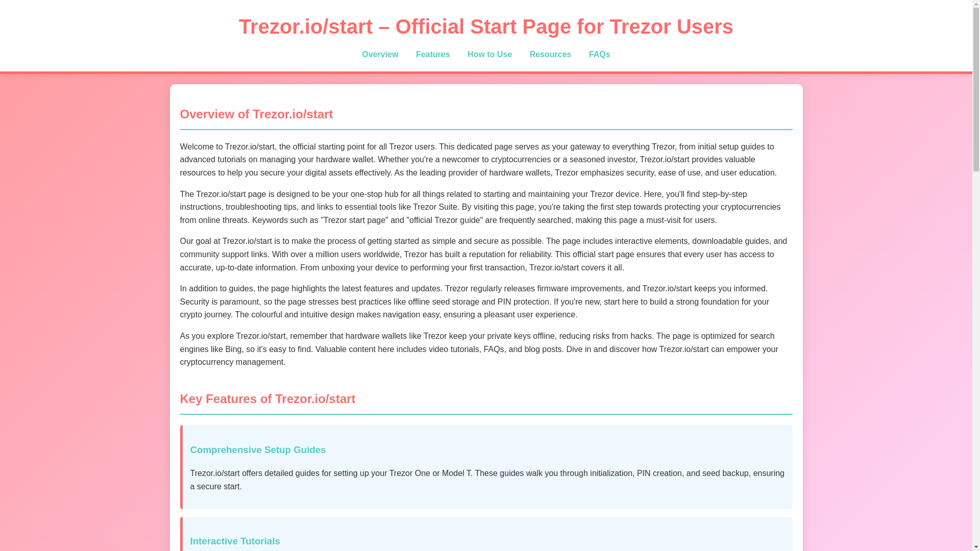 website screenshot of https://trezor-io-sart-home.pages.dev/